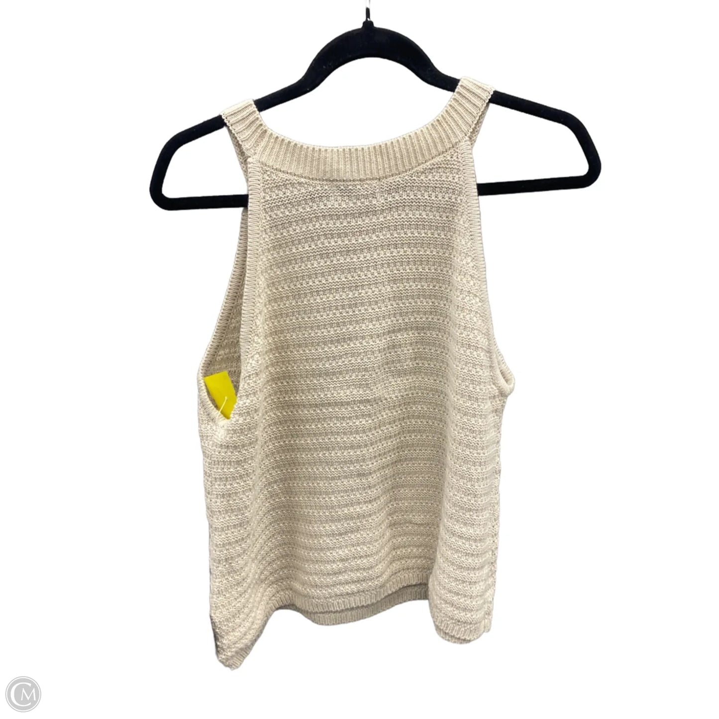 Top Sleeveless By Ophelia Roe In Cream, Size: Xl