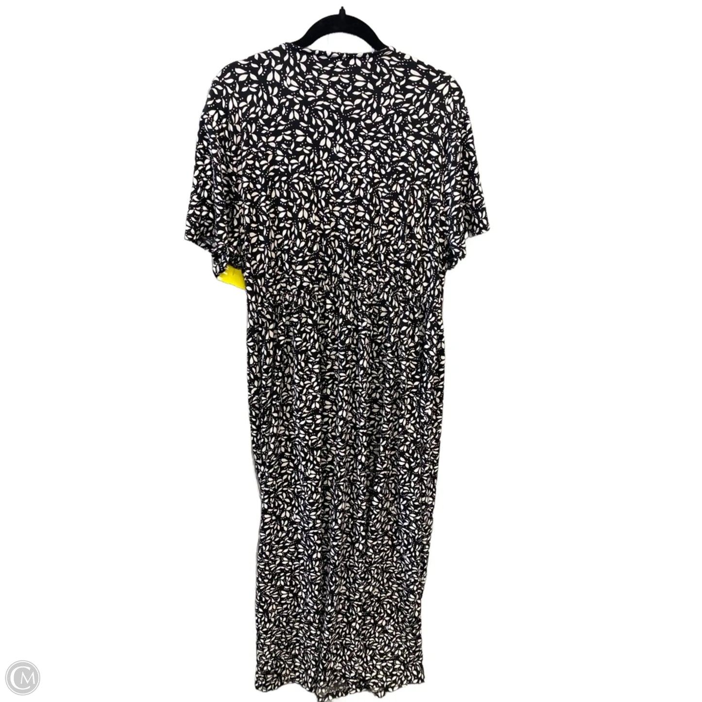 Dress Casual Maxi By Lane Bryant In Black & White, Size: 1x