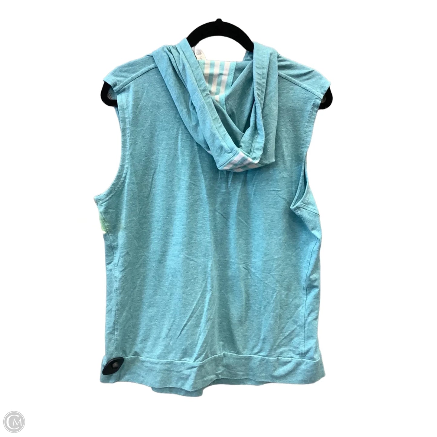 Athletic Tank Top By Adidas In Blue, Size: L