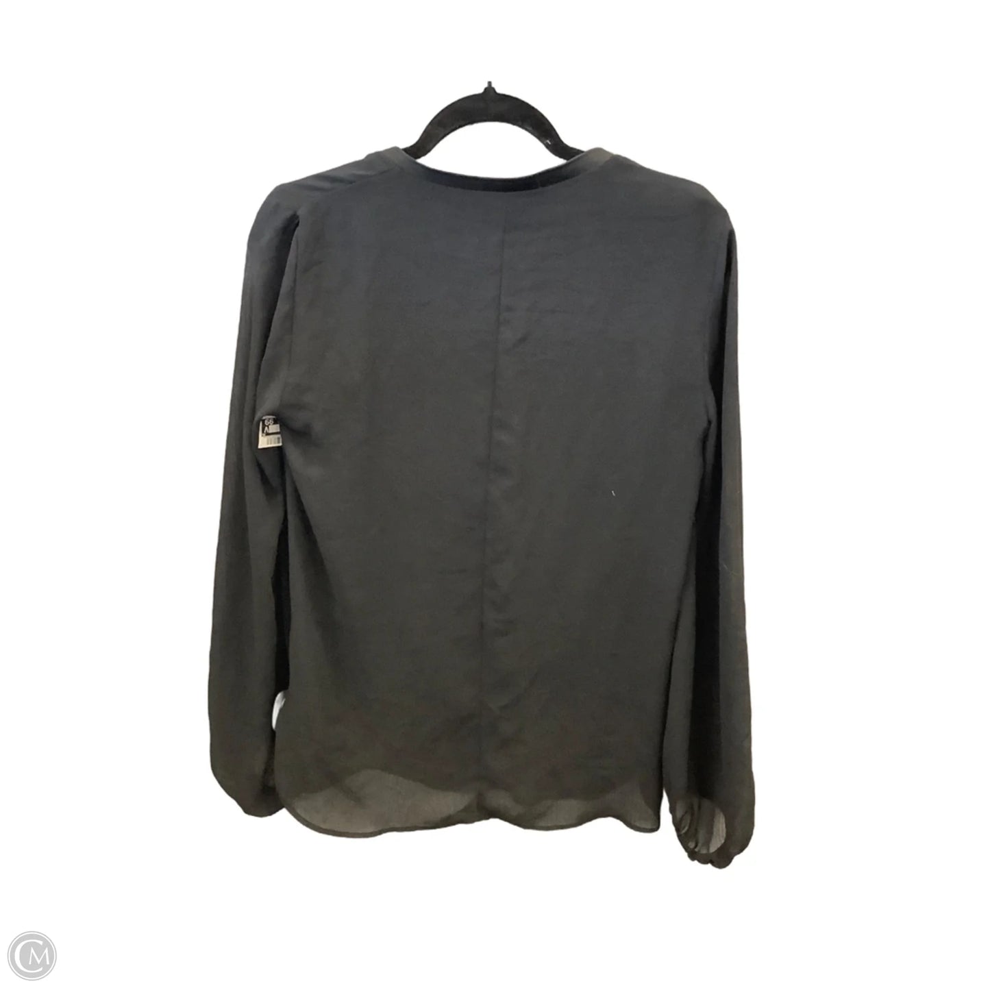 Blouse Long Sleeve By Zara In Black, Size: M