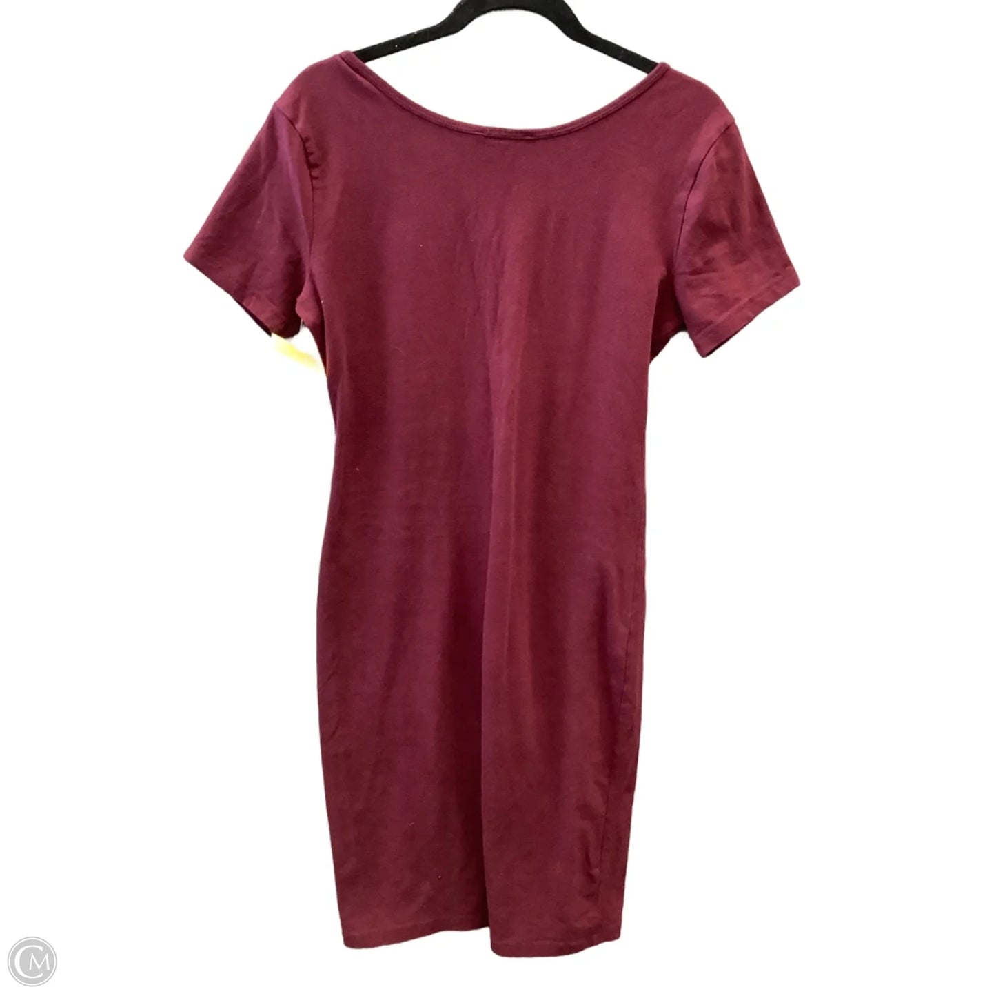 Dress Casual Midi By Zenana In Maroon, Size: L