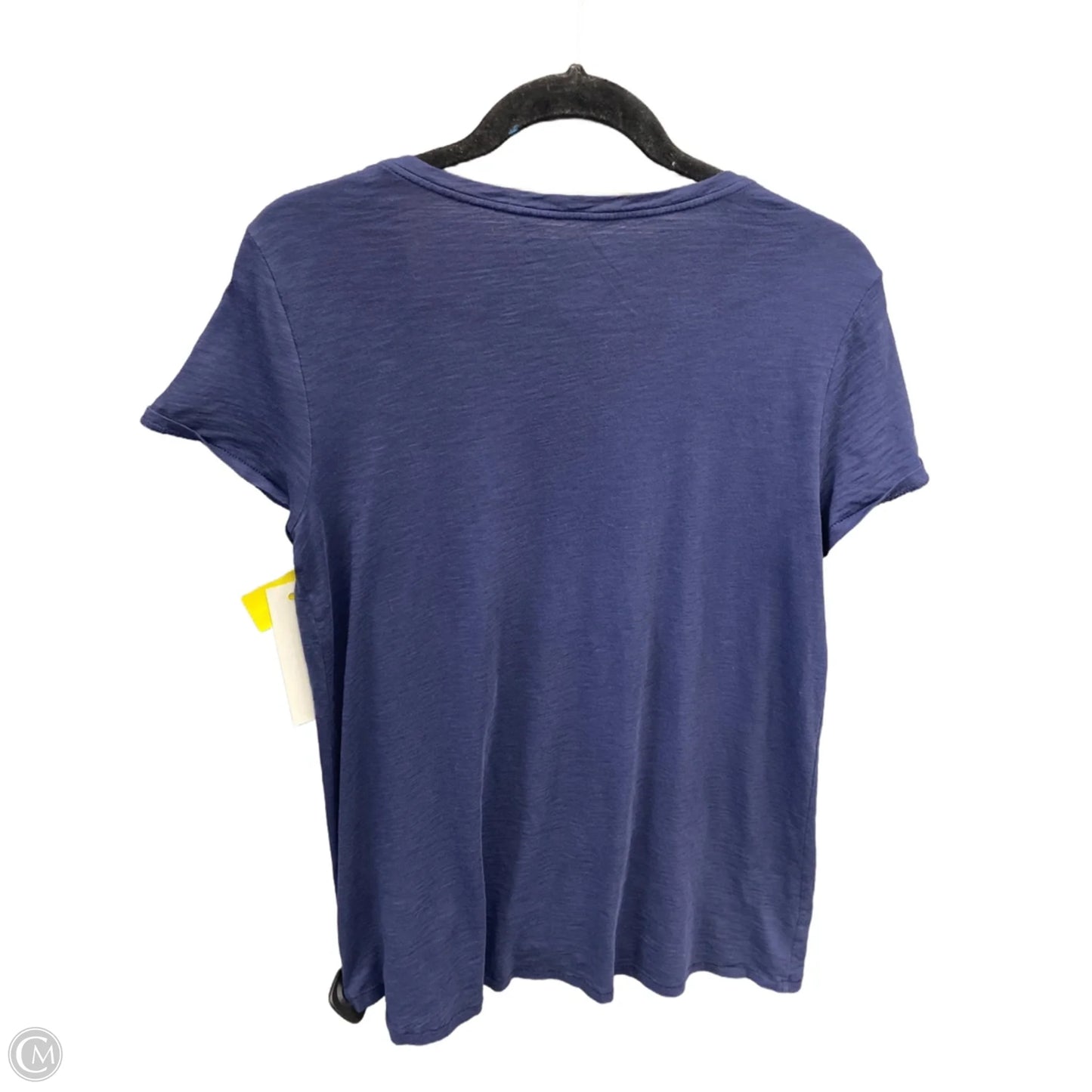 Top Short Sleeve Designer By Lilly Pulitzer In Blue, Size: M