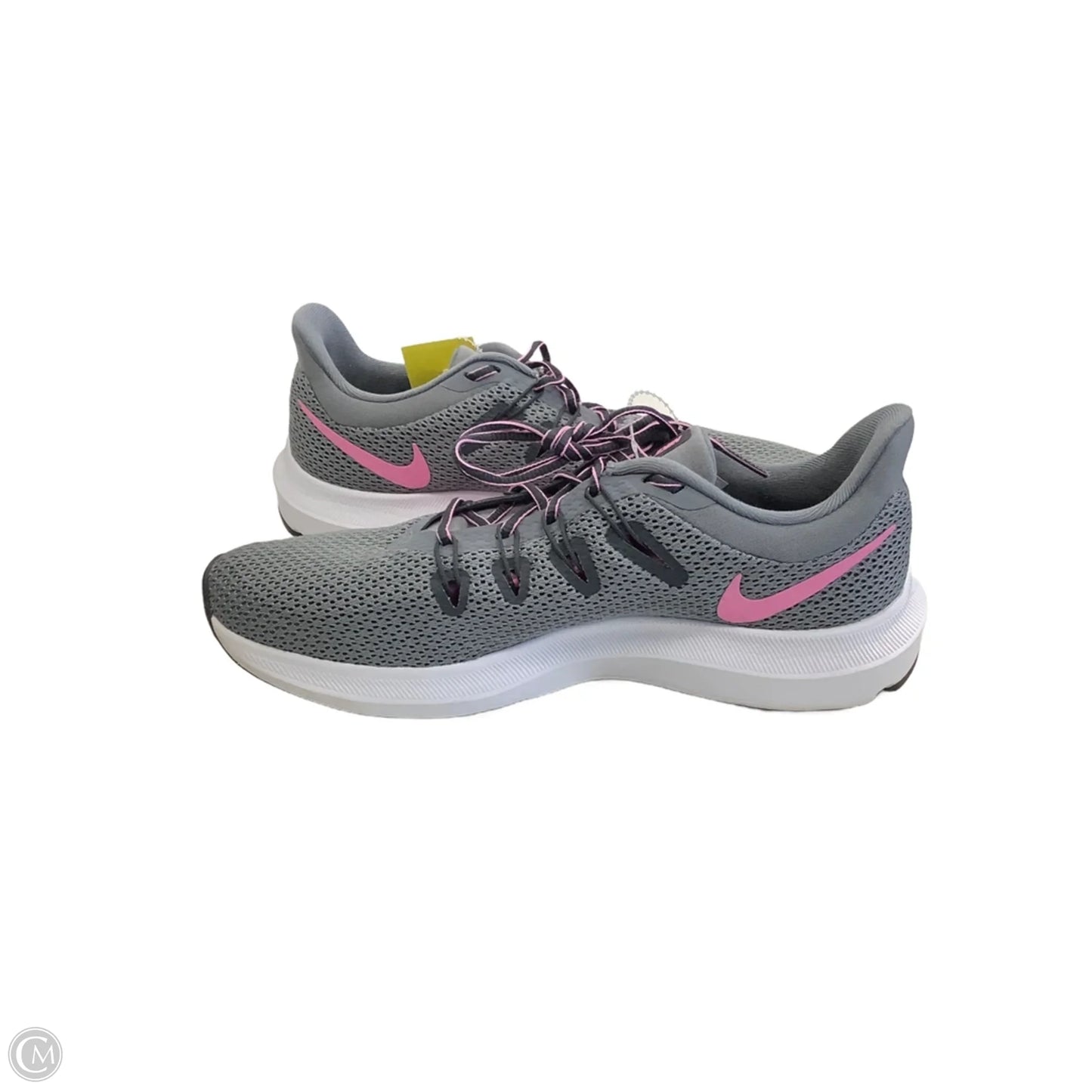 Shoes Athletic By Nike In Grey & Pink, Size: 8.5