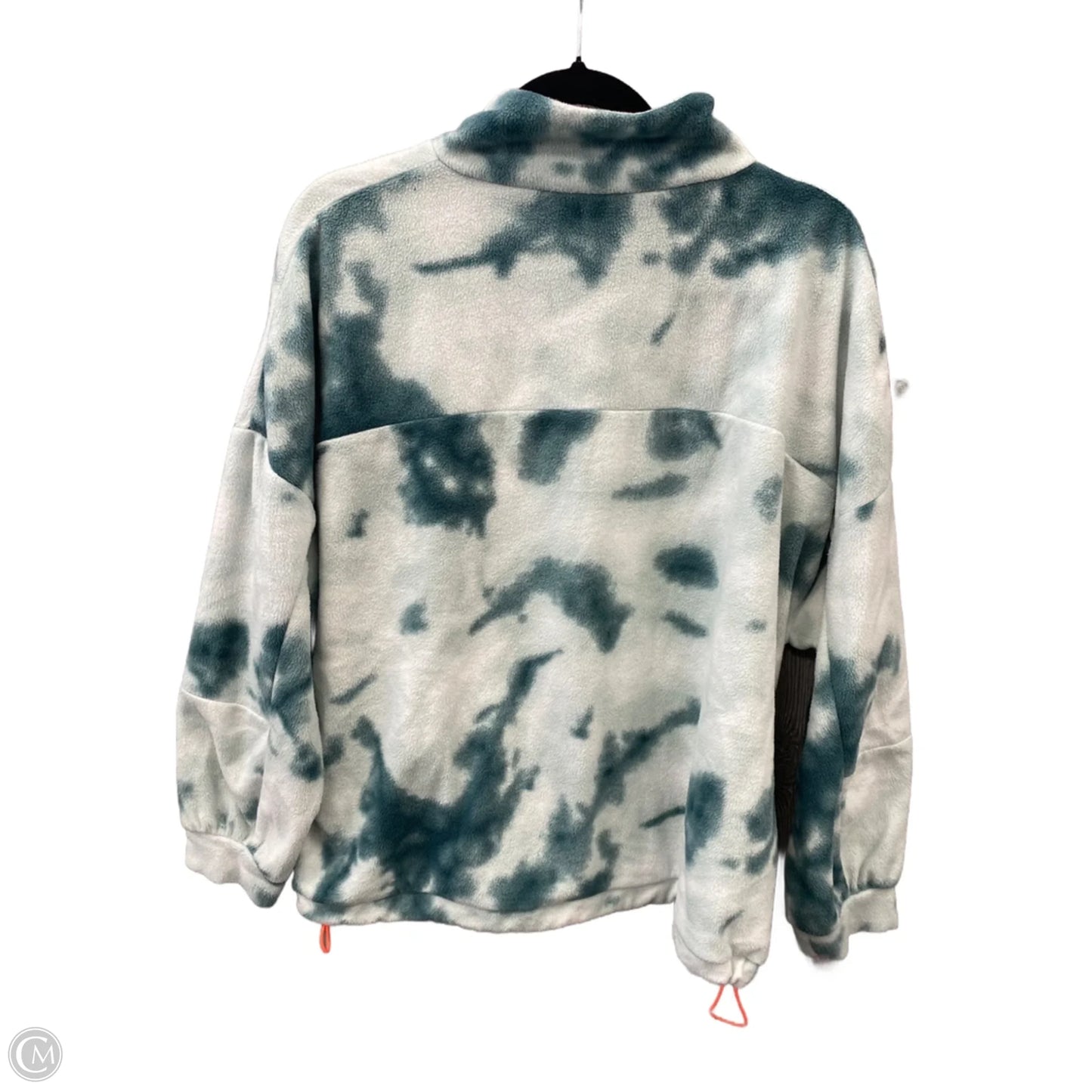 Sweatshirt Collar By Clothes Mentor In Green, Size: M