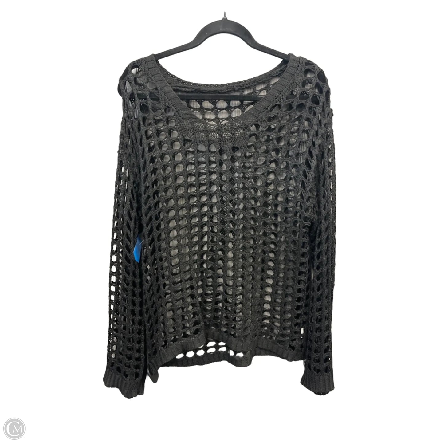 Top Long Sleeve By Clothes Mentor In Black, Size: S