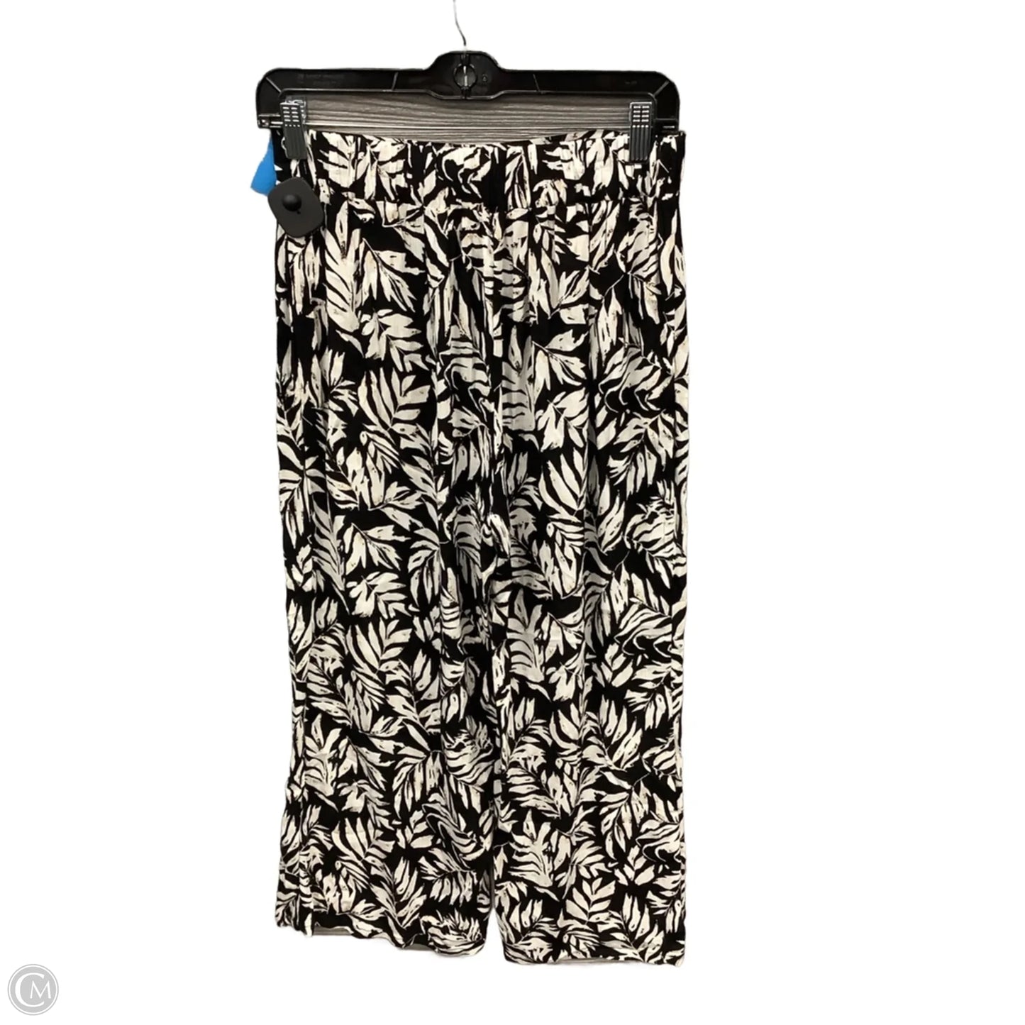 Pants Wide Leg By Contempo In Black & White, Size: 8