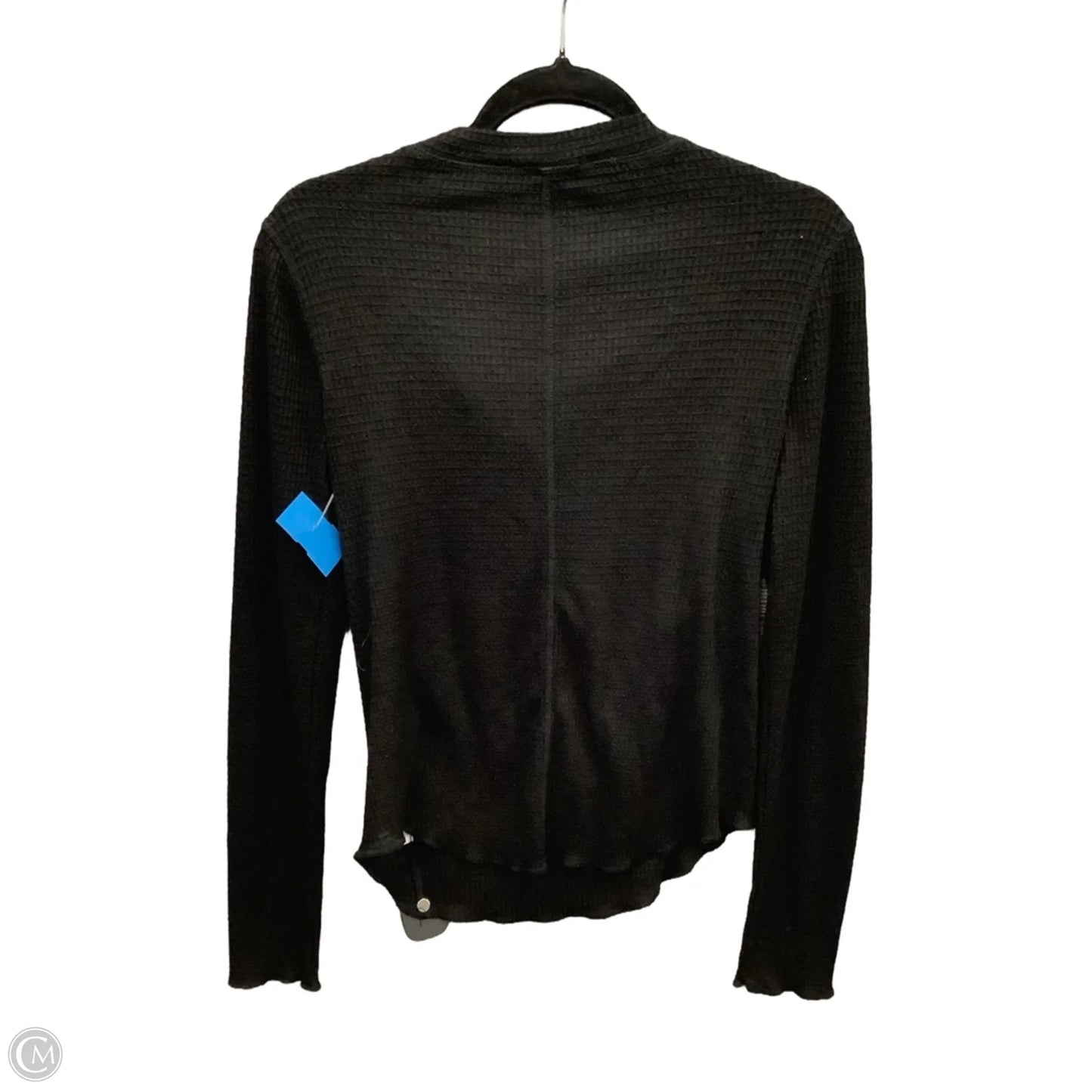 Top Long Sleeve By Zenana In Black, Size: L