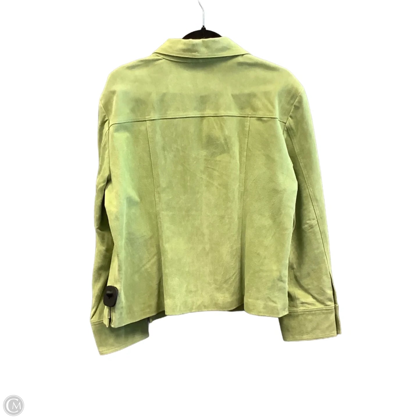 Jacket Leather By Live A Little In Green, Size: Xl