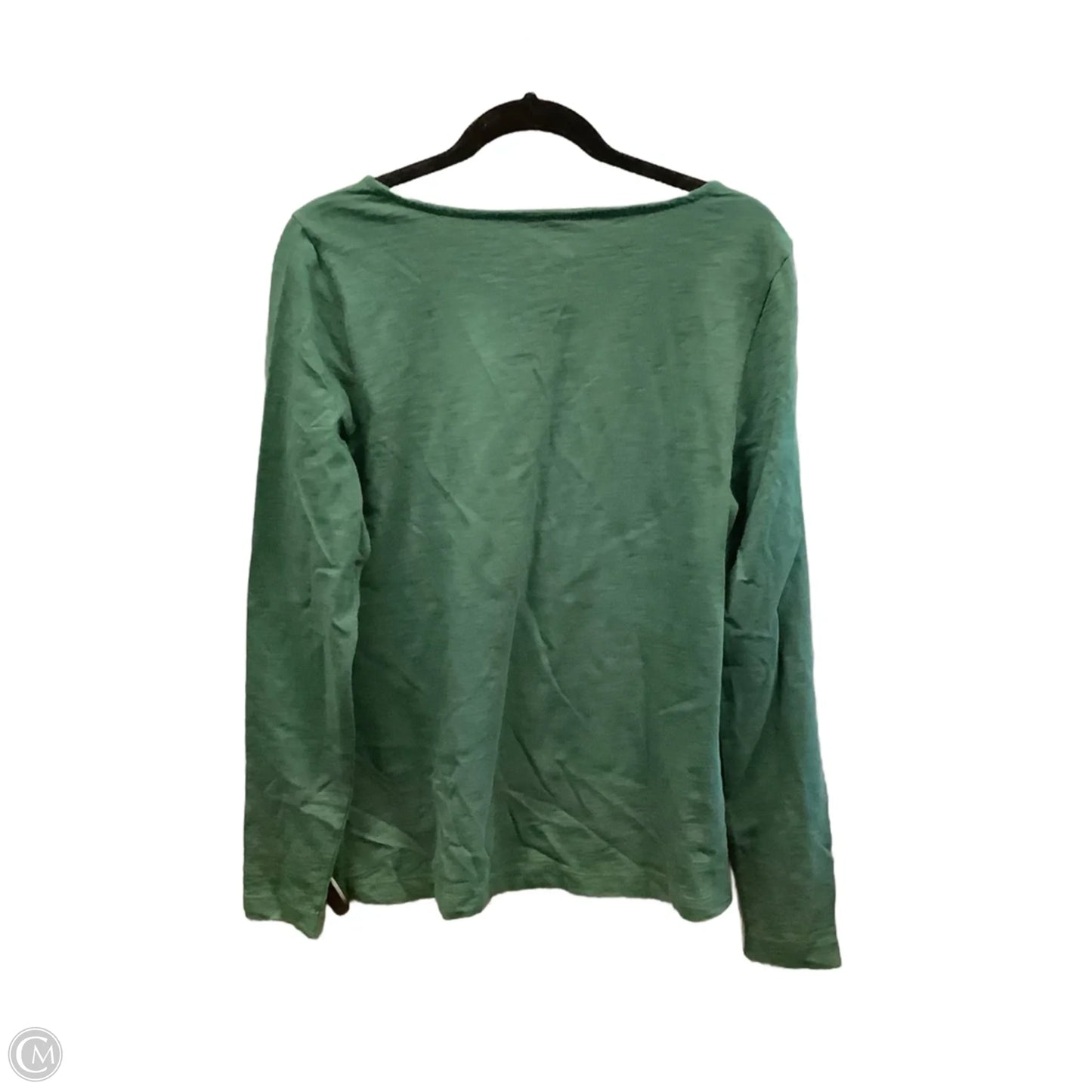 Top Long Sleeve Basic By J. Crew In Green, Size: L