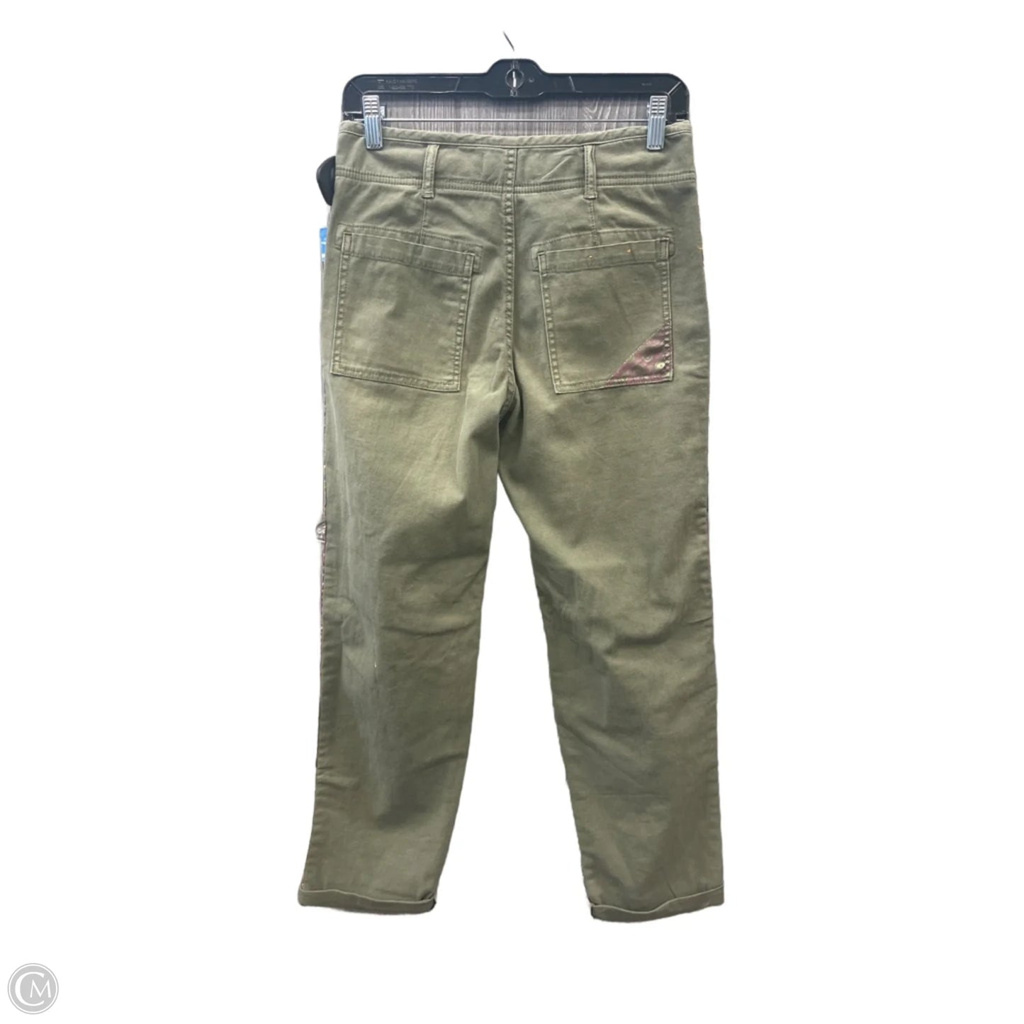Pants Cropped By Anthropologie In Green, Size: 2