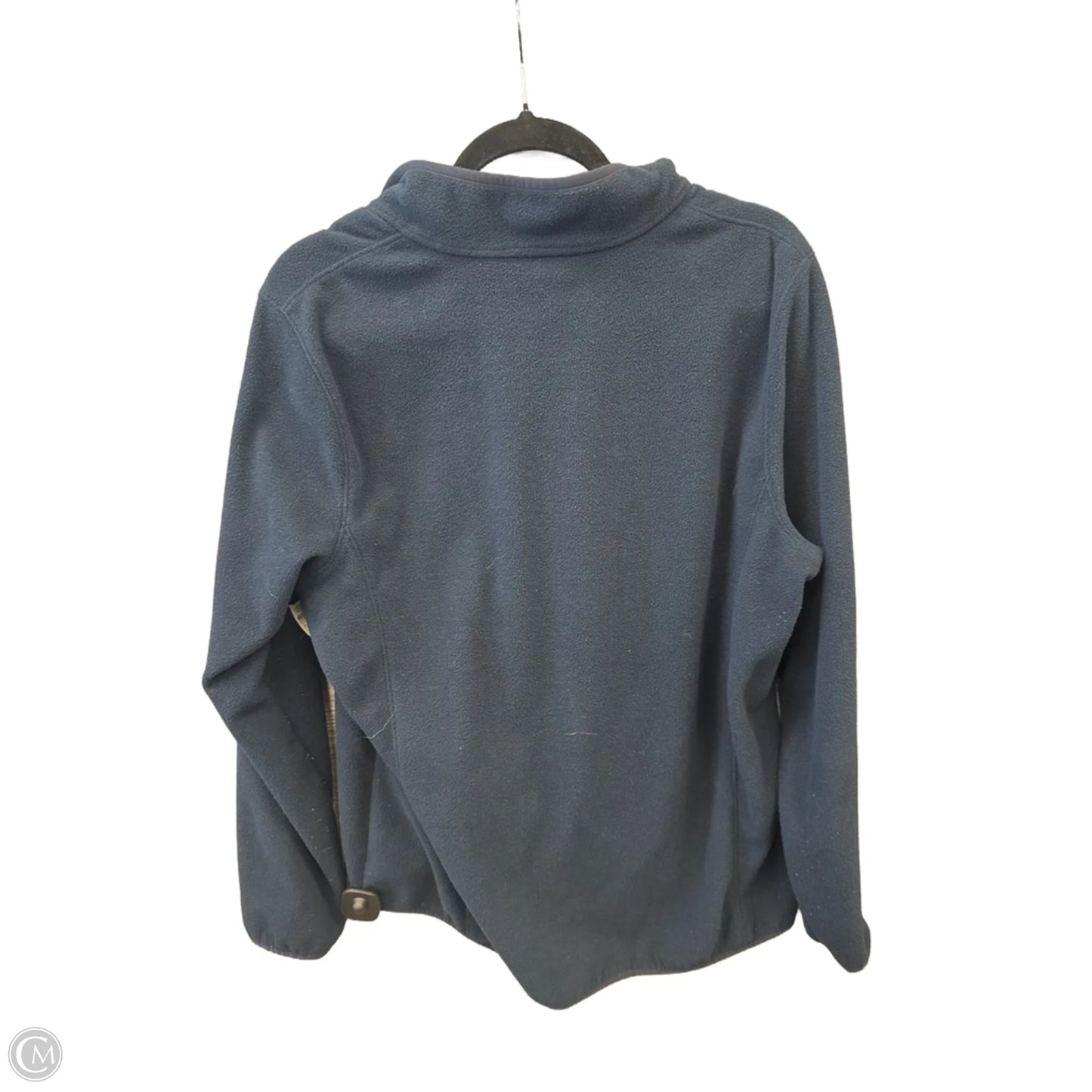 Jacket Fleece By Lands End In Blue, Size: Xl