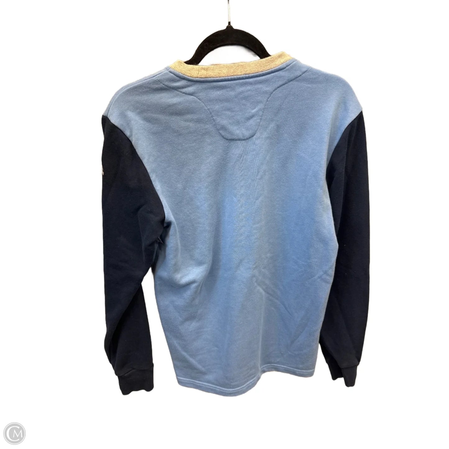 Athletic Sweatshirt Crewneck By Adidas In Blue, Size: S