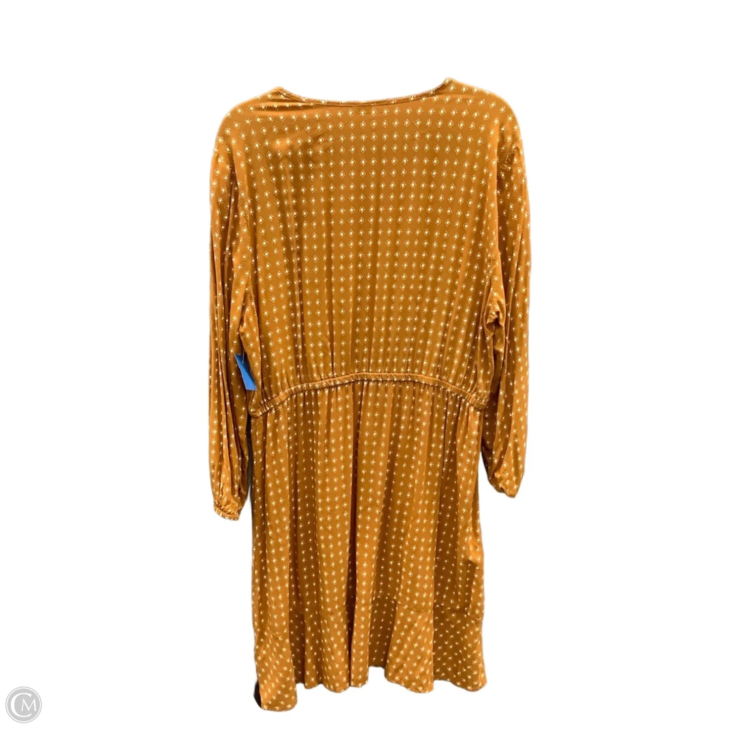 Dress Casual Midi By Old Navy In Yellow, Size: Xl