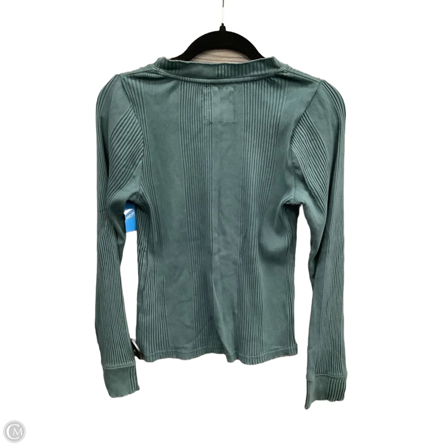 Top Long Sleeve By Aerie In Green, Size: M