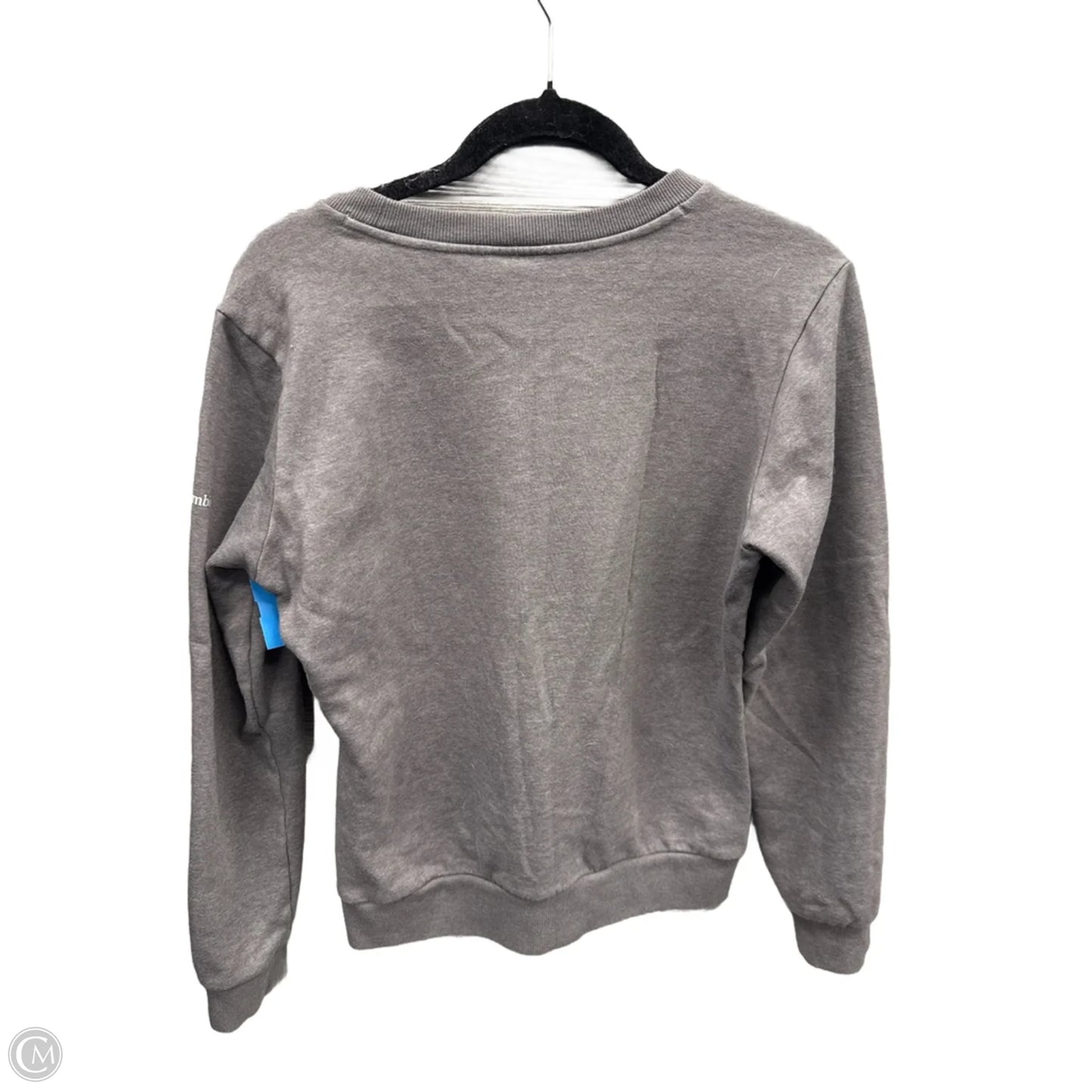 Sweatshirt Crewneck By Columbia In Grey, Size: M