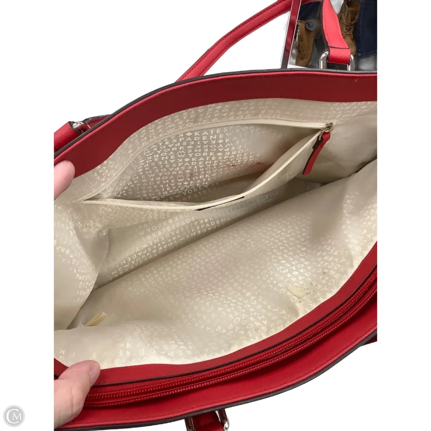 Tote Designer By Kate Spade, Size: Large