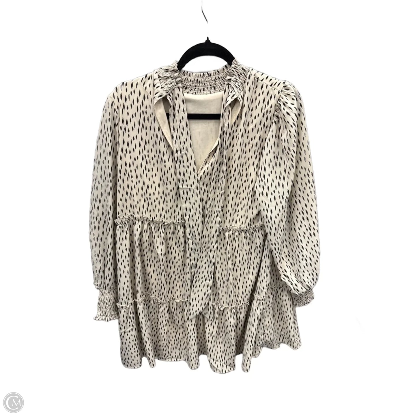 Dress Casual Midi By Loveriche In Cream, Size: M