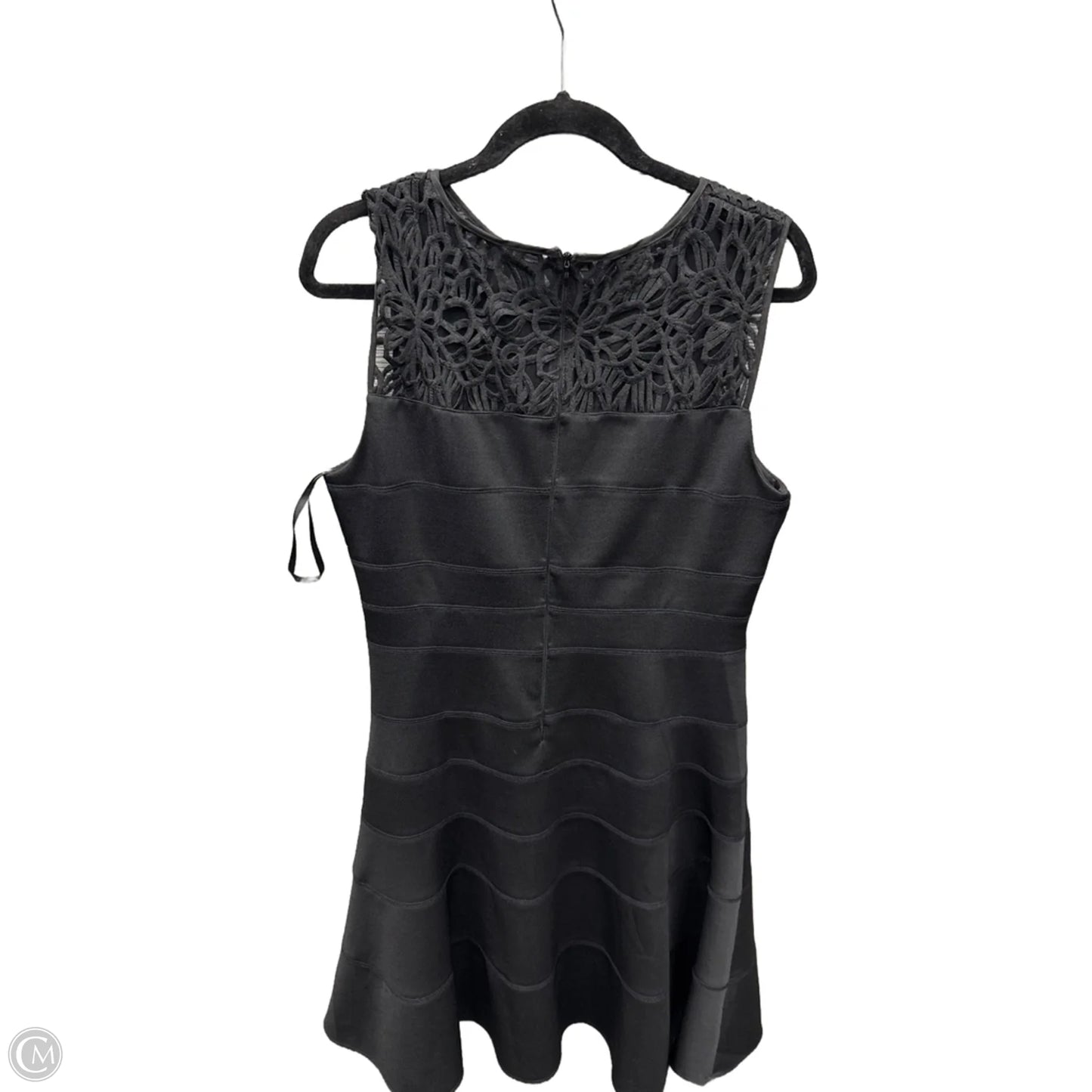 Dress Party Midi By White House Black Market In Black, Size: M