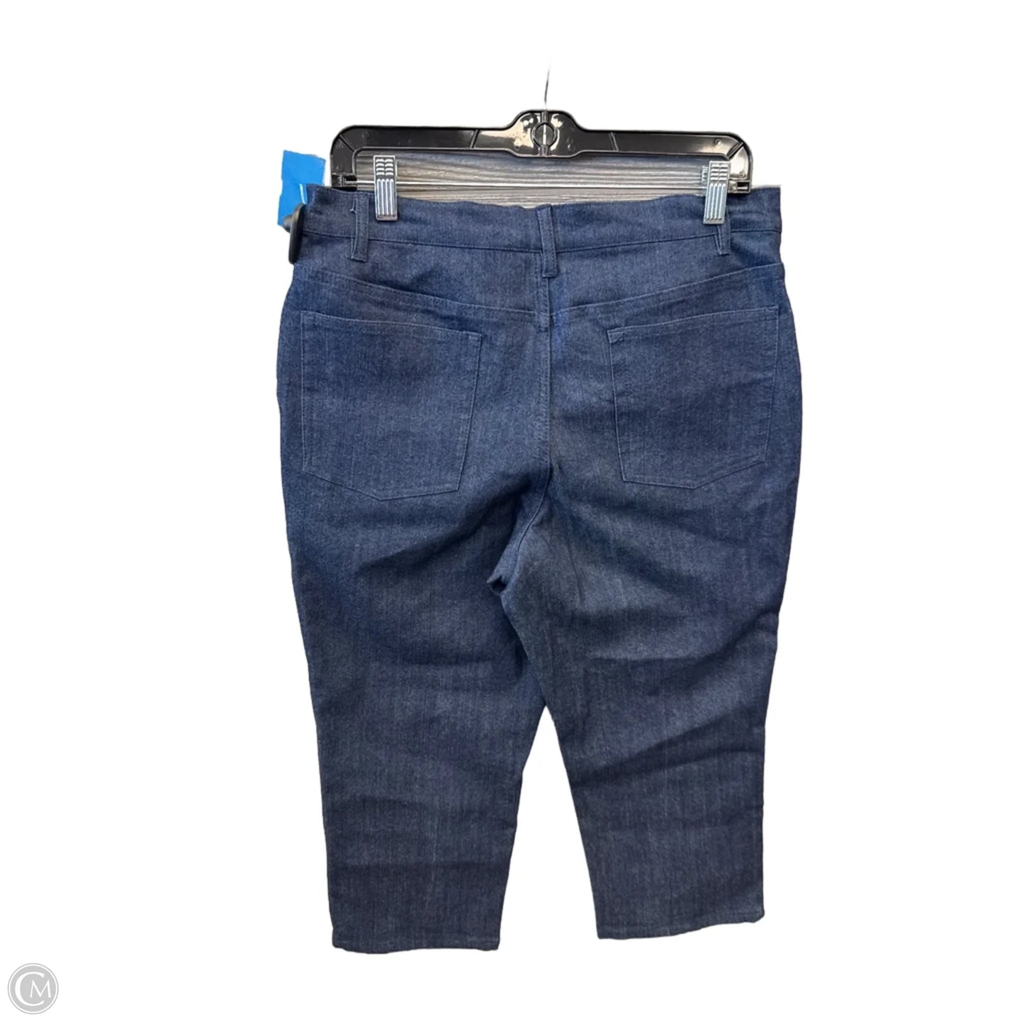 Pants Cropped By D&co. In Blue, Size: 12