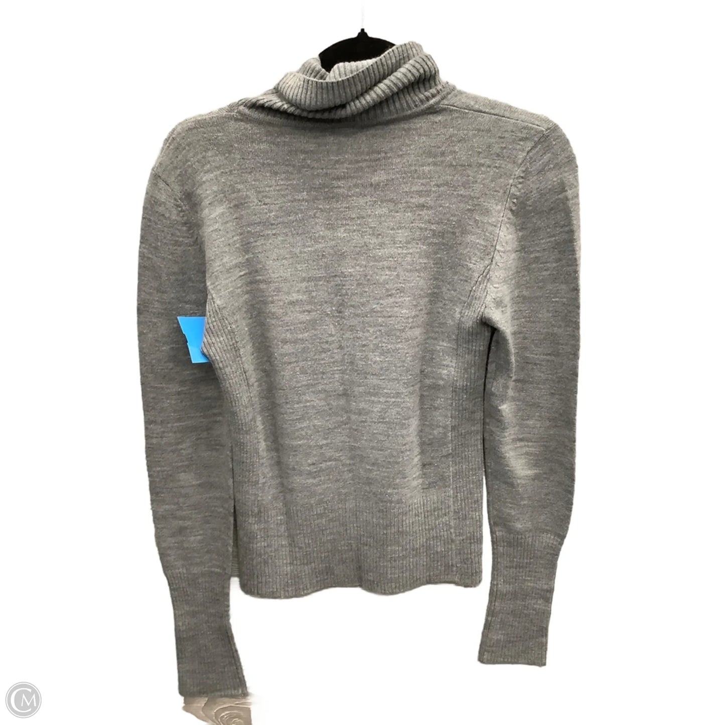 Top Long Sleeve Basic By Takeout In Grey, Size: M