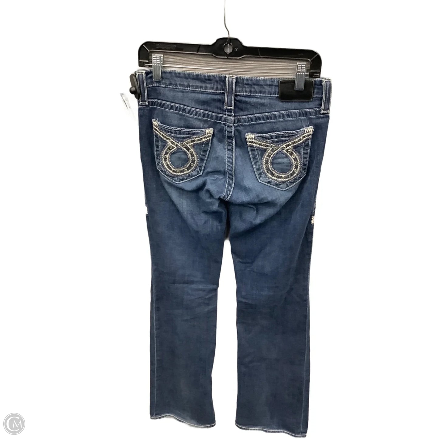 Jeans Boot Cut By Big Star In Blue Denim, Size: 4