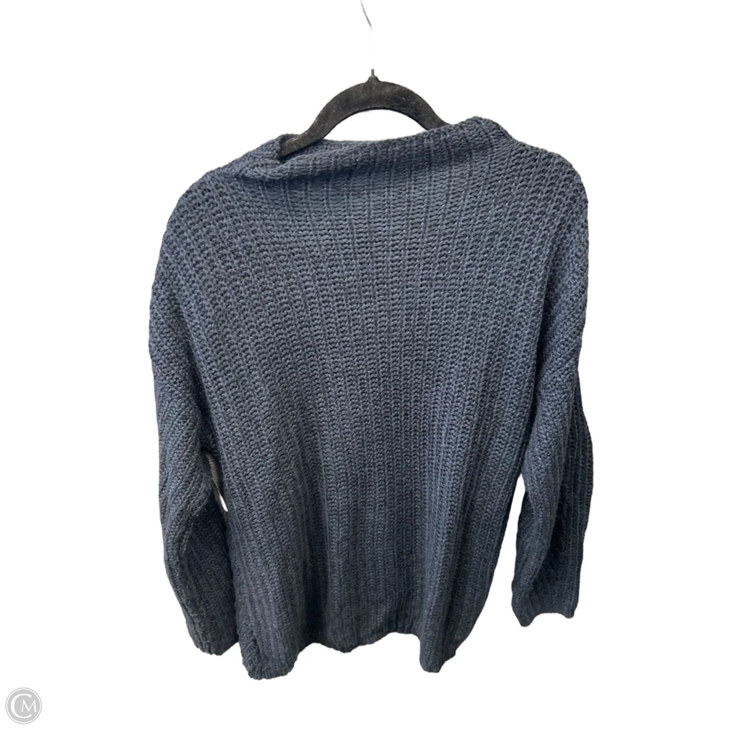 Sweater By Clothes Mentor In Navy, Size: M
