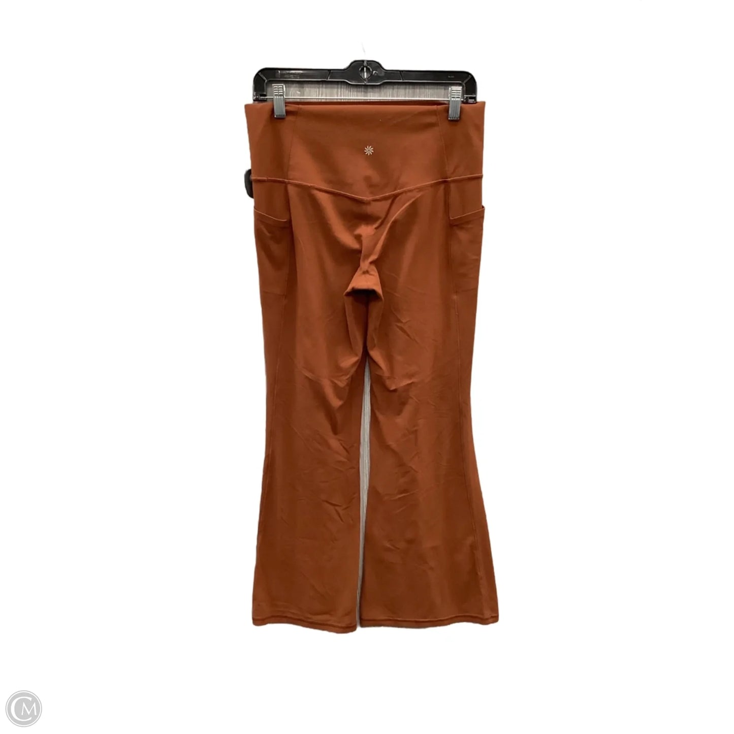 Athletic Leggings By Athleta In Brown, Size: L