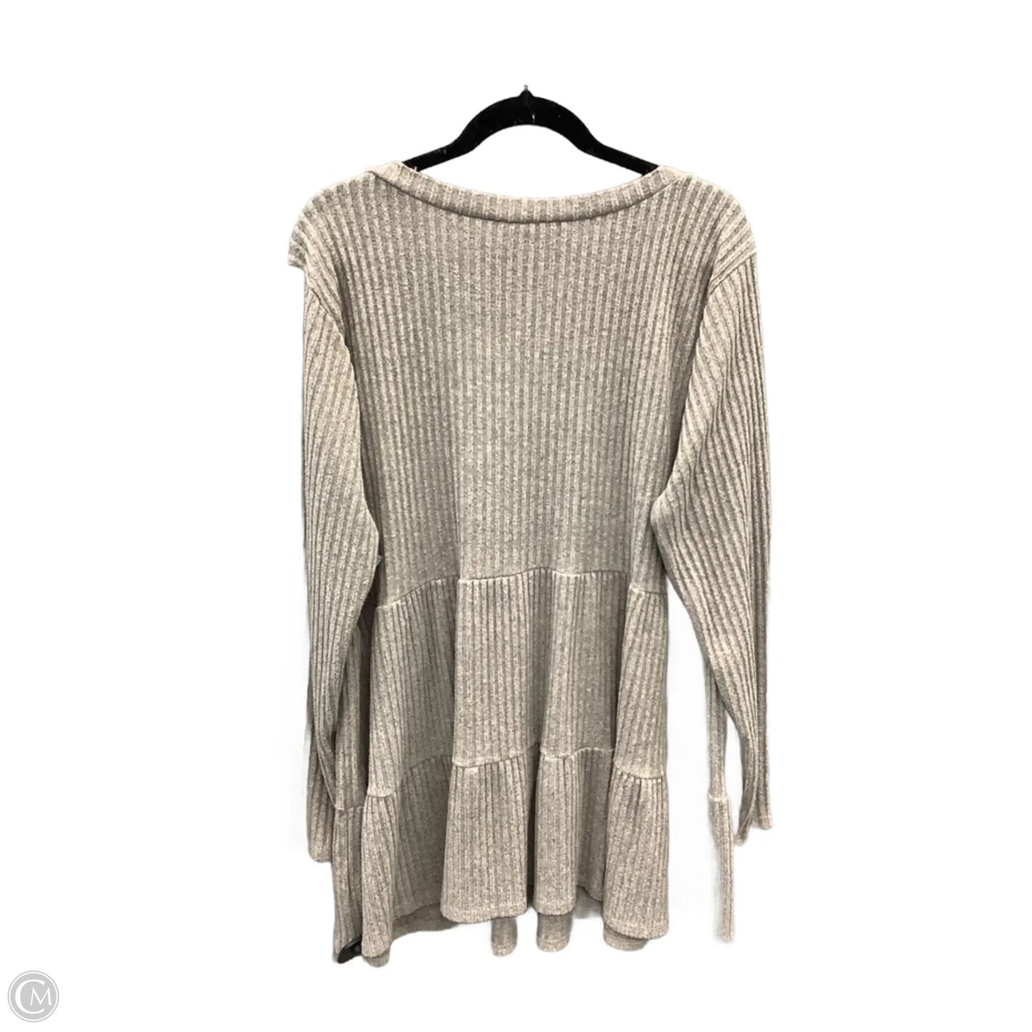 Top Long Sleeve By Clothes Mentor In Green, Size: 3x