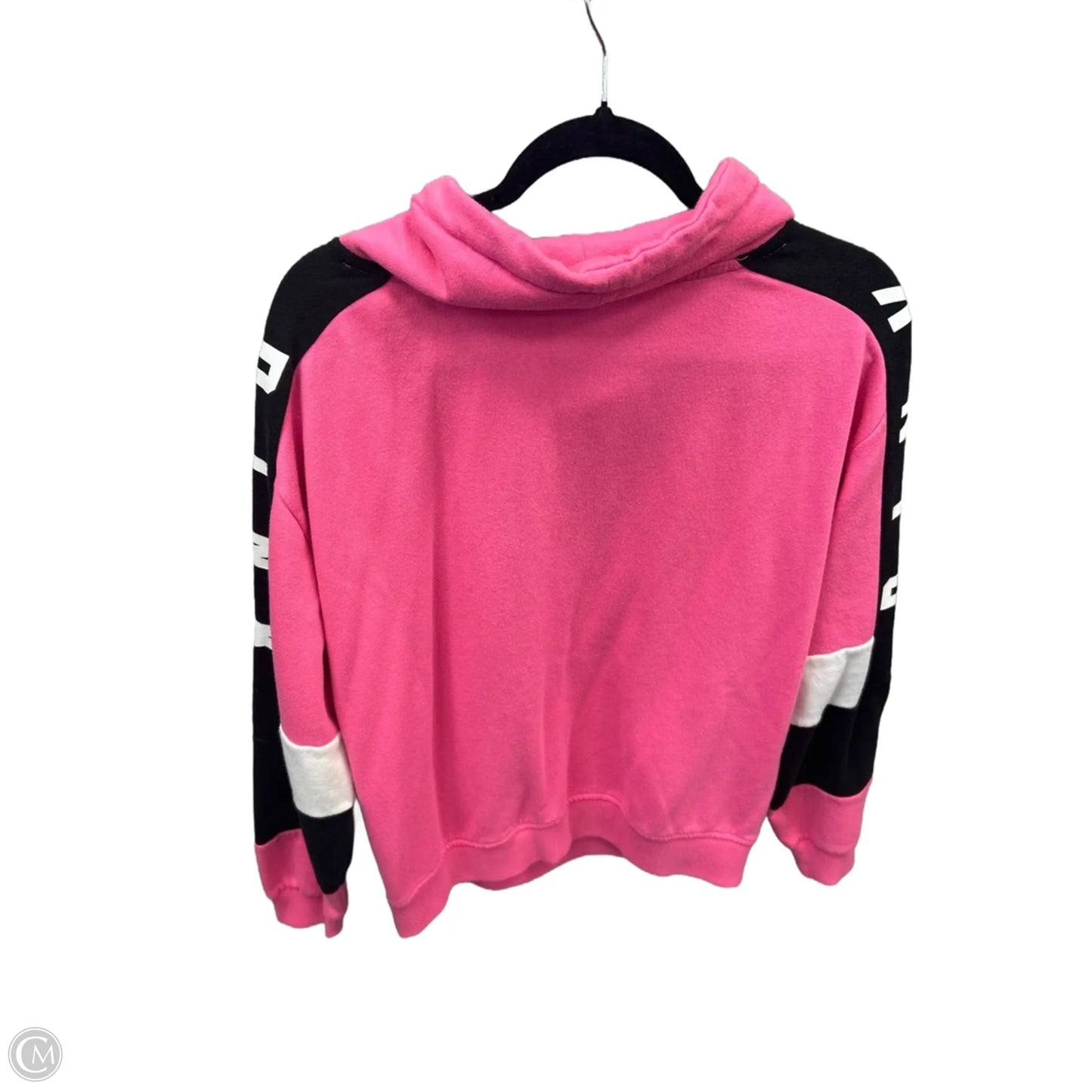 Sweatshirt Collar By Pink In Pink, Size: L