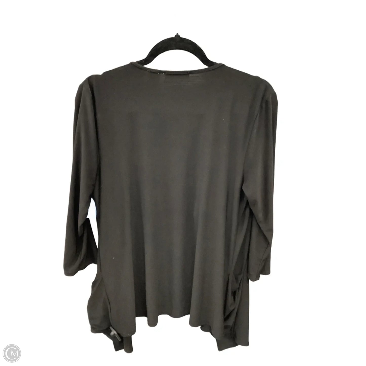 Cardigan By Valerie Stevens In Black, Size: M