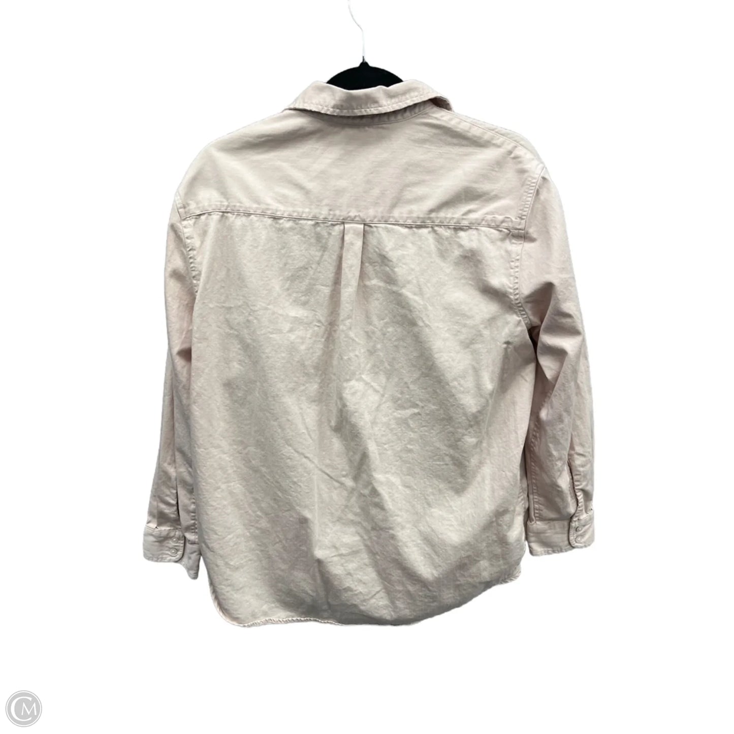 Top Long Sleeve By Aerie In Pink, Size: M