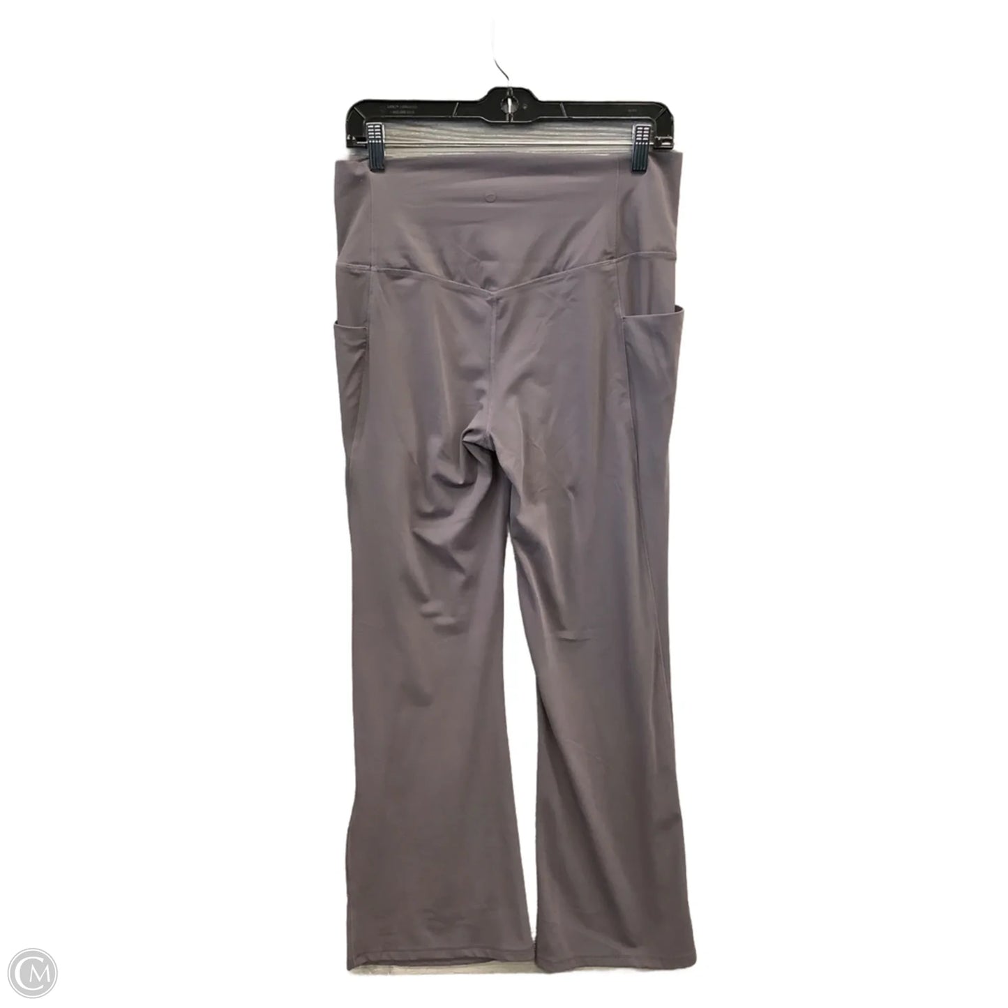 Athletic Leggings By Avia In Grey, Size: L