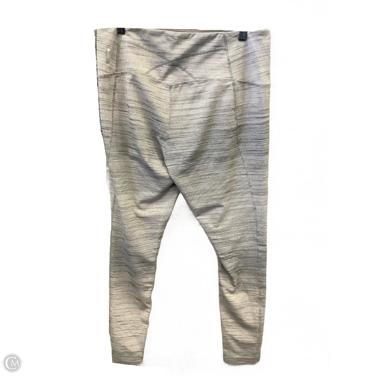 Athletic Leggings By Zella In Grey, Size: Xl