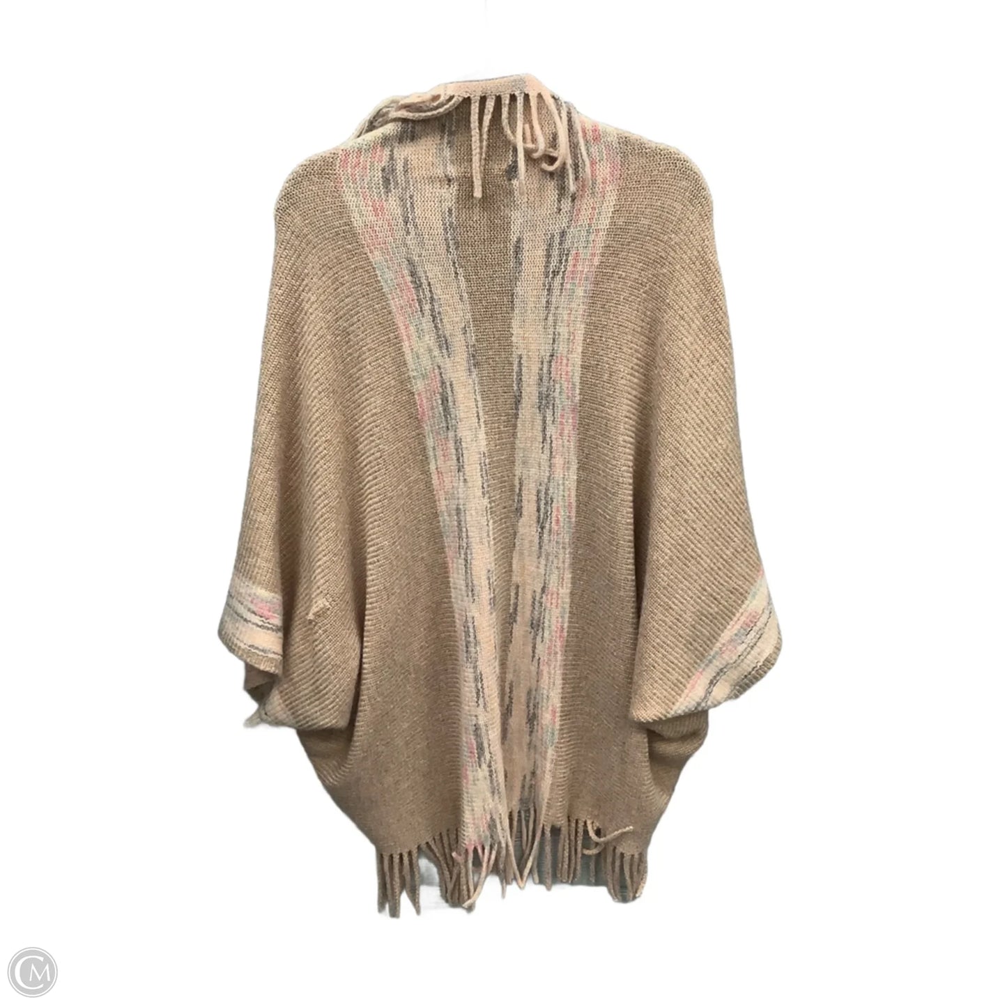 Shawl By Clothes Mentor In Peach, Size: Osfm