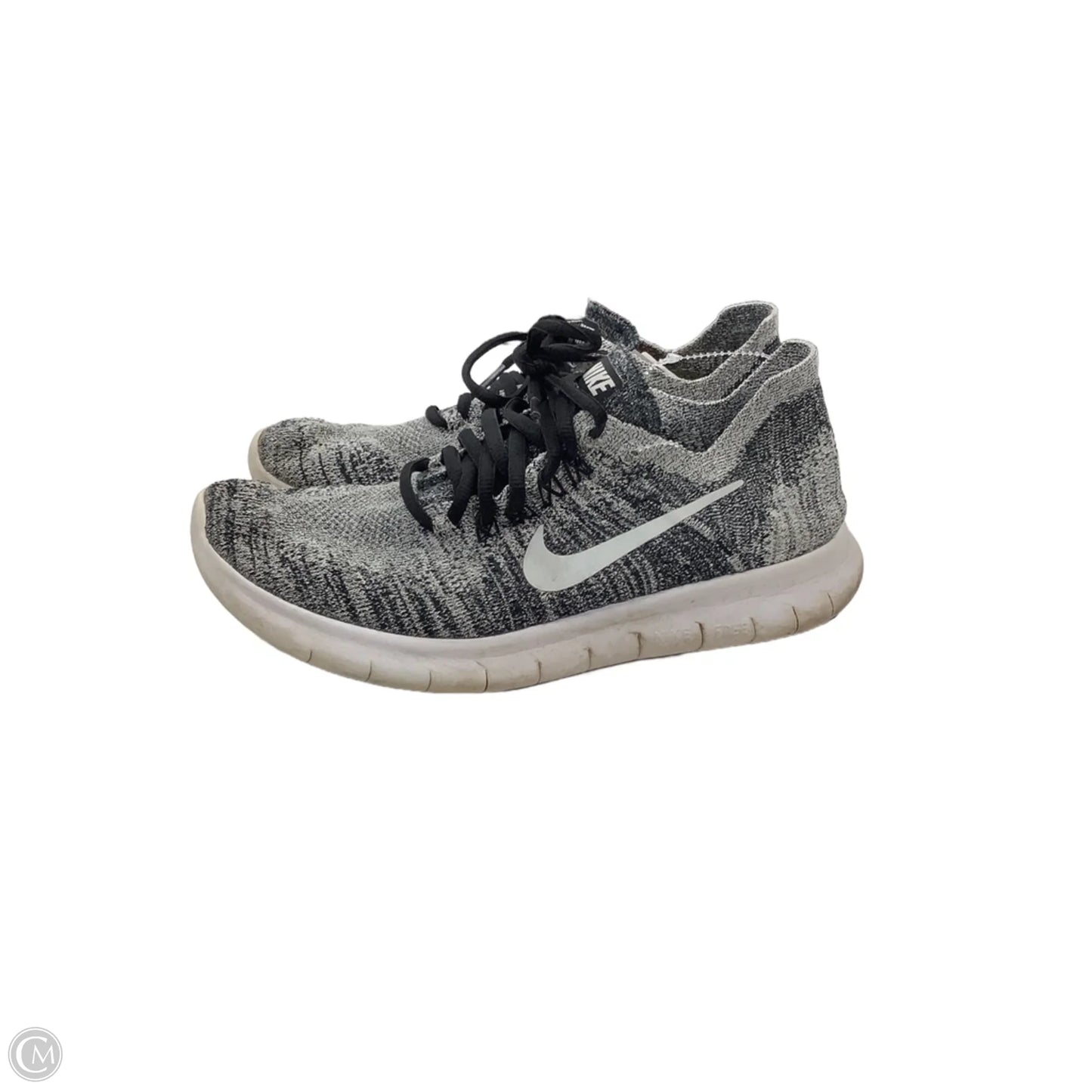 Shoes Athletic By Nike In Black & White, Size: 8