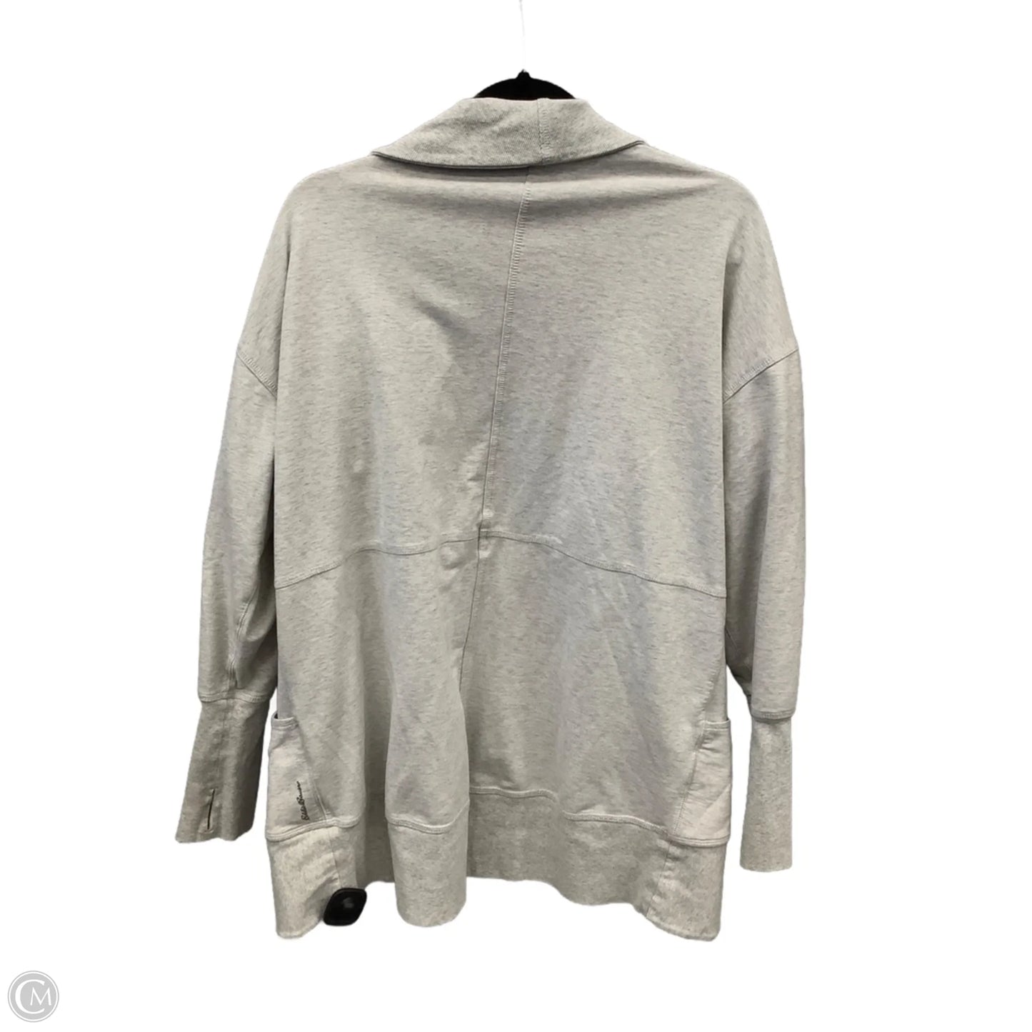 Cardigan By Eddie Bauer In Grey, Size: Xl