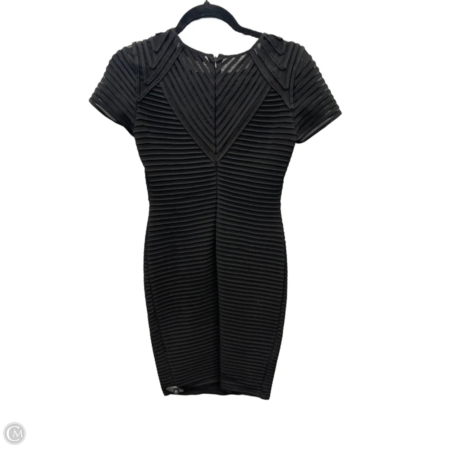 Dress Party Midi By Calvin Klein In Black, Size: Xs