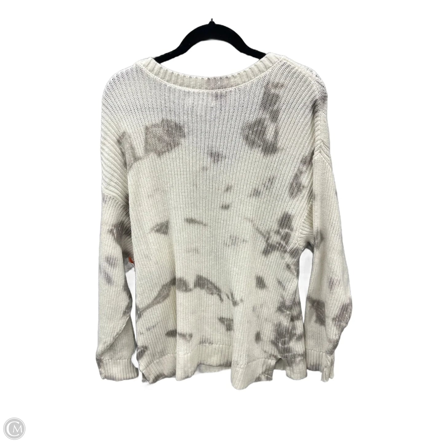Sweater By Sonoma In Grey & White, Size: Xxl