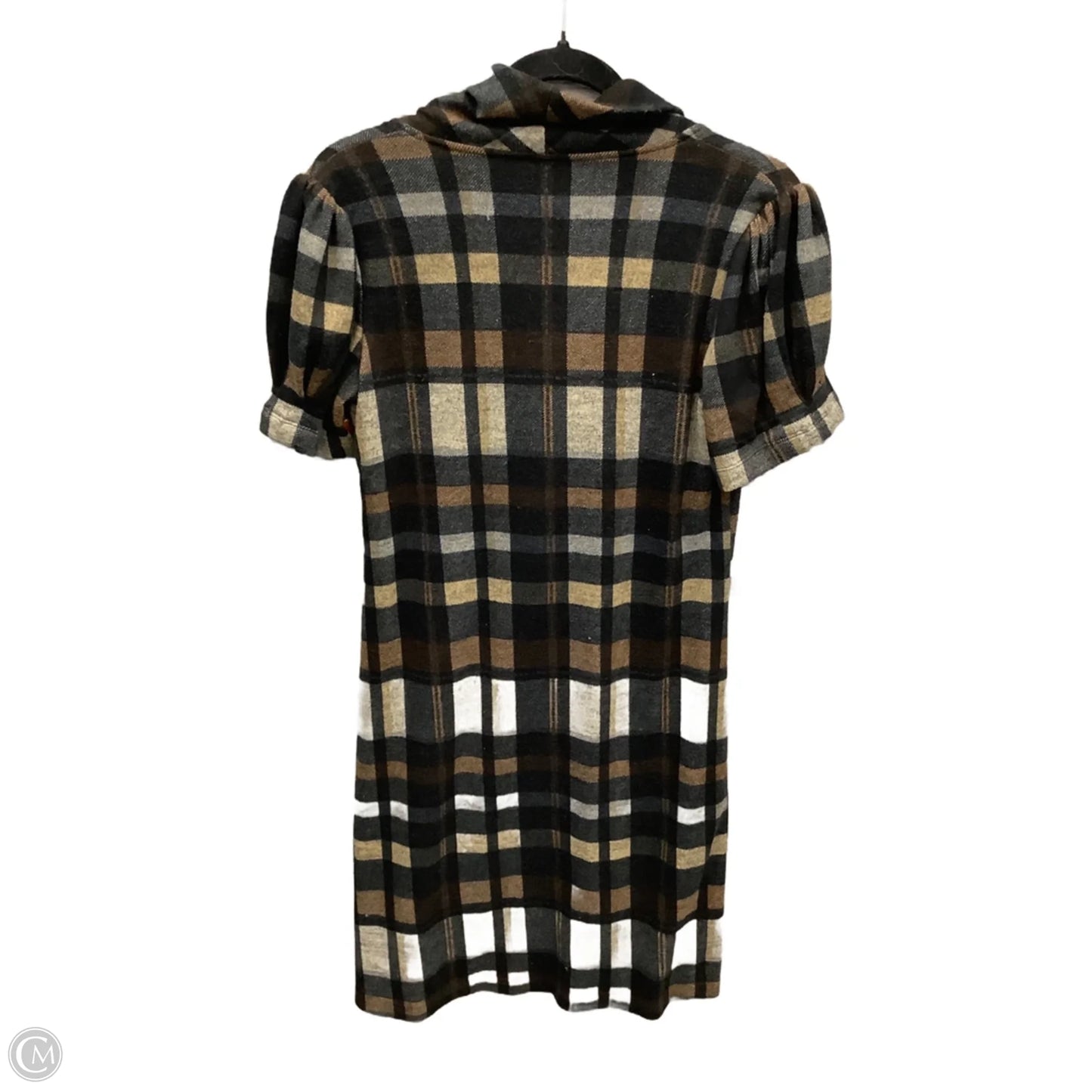 Dress Casual Midi By J H Collectibles In Plaid Pattern, Size: S