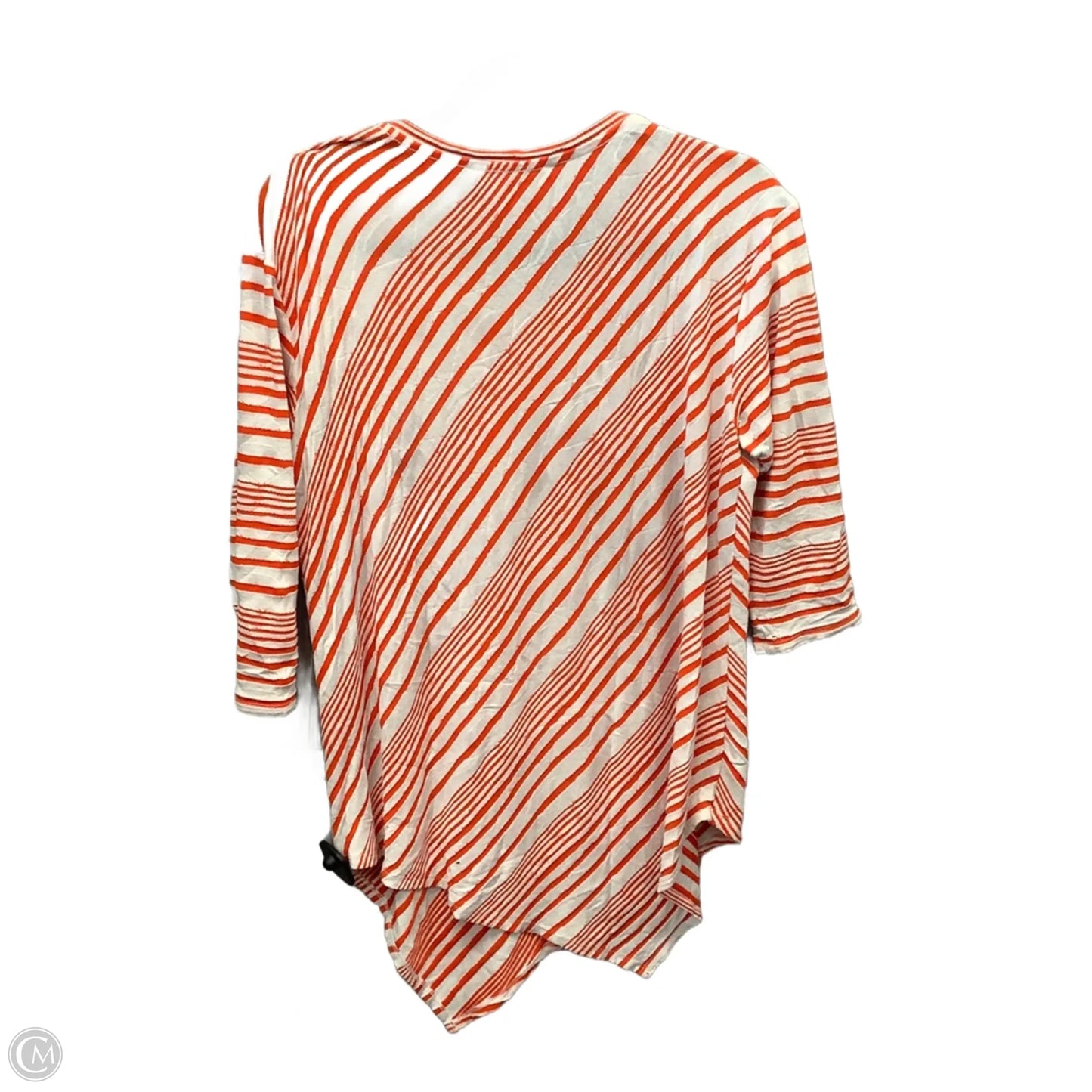 Top Long Sleeve By Two By Vince Camuto In Striped Pattern, Size: M