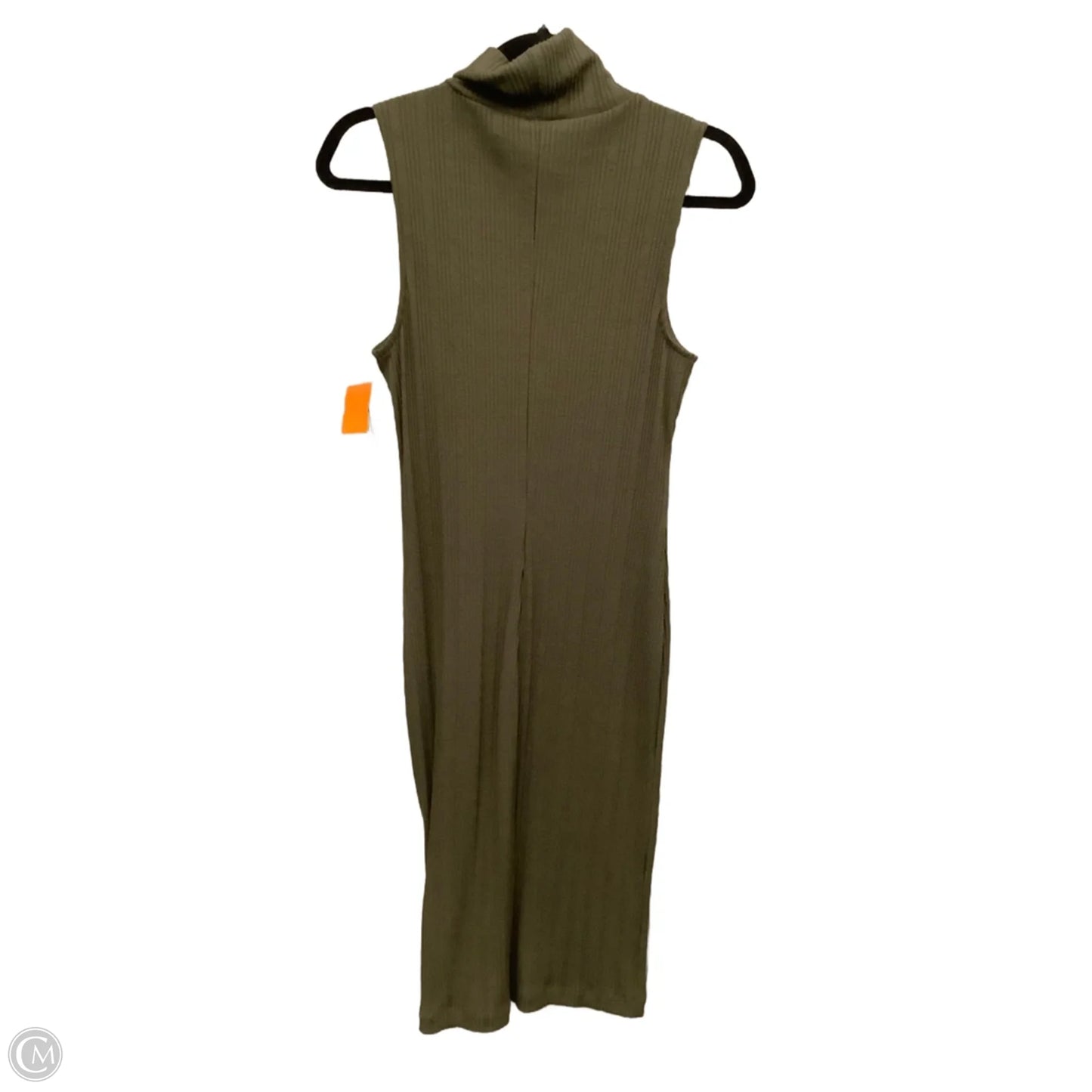 Dress Casual Midi By Nine West Apparel In Green, Size: L