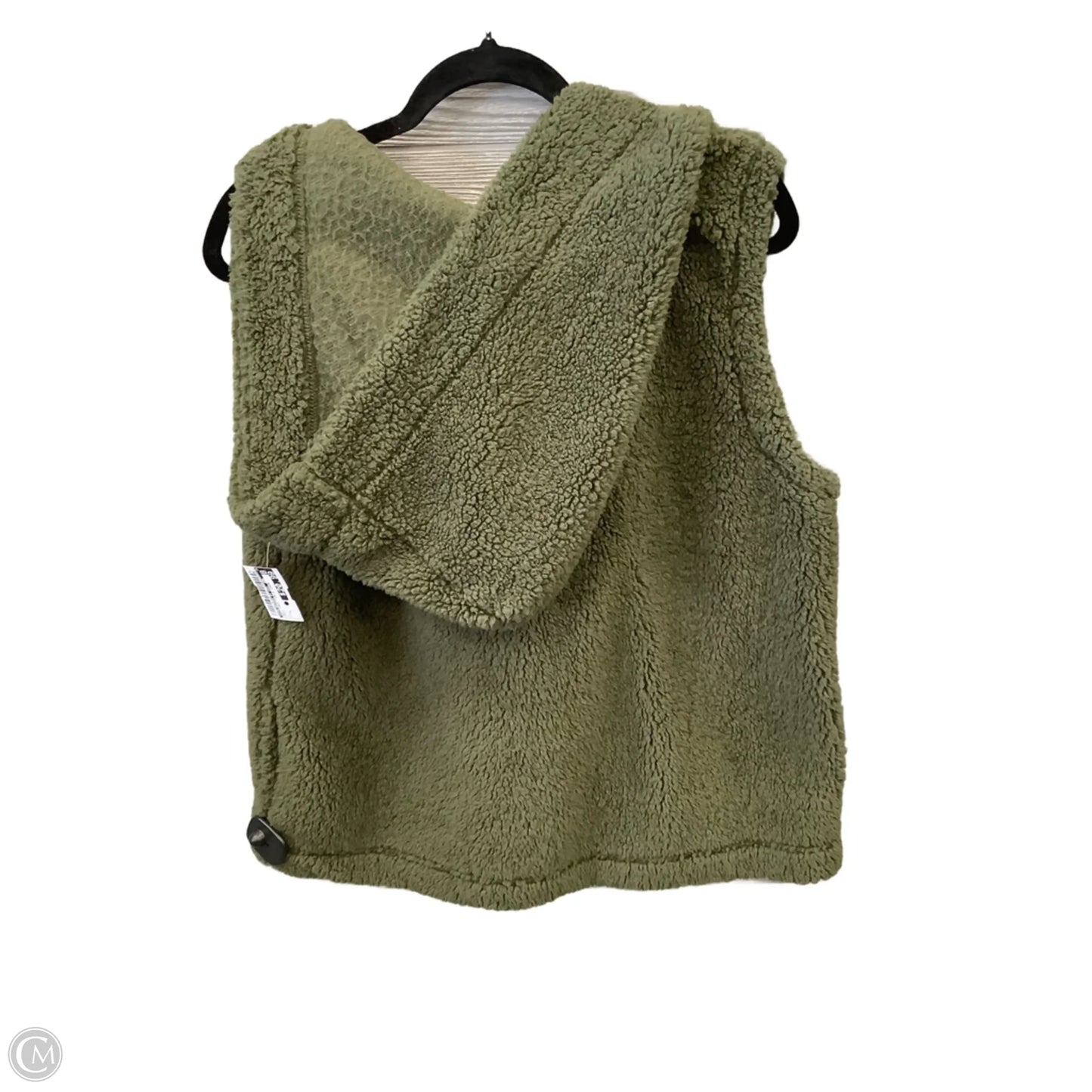 Vest Faux Fur & Sherpa By Koolaburra By Ugg In Green, Size: L