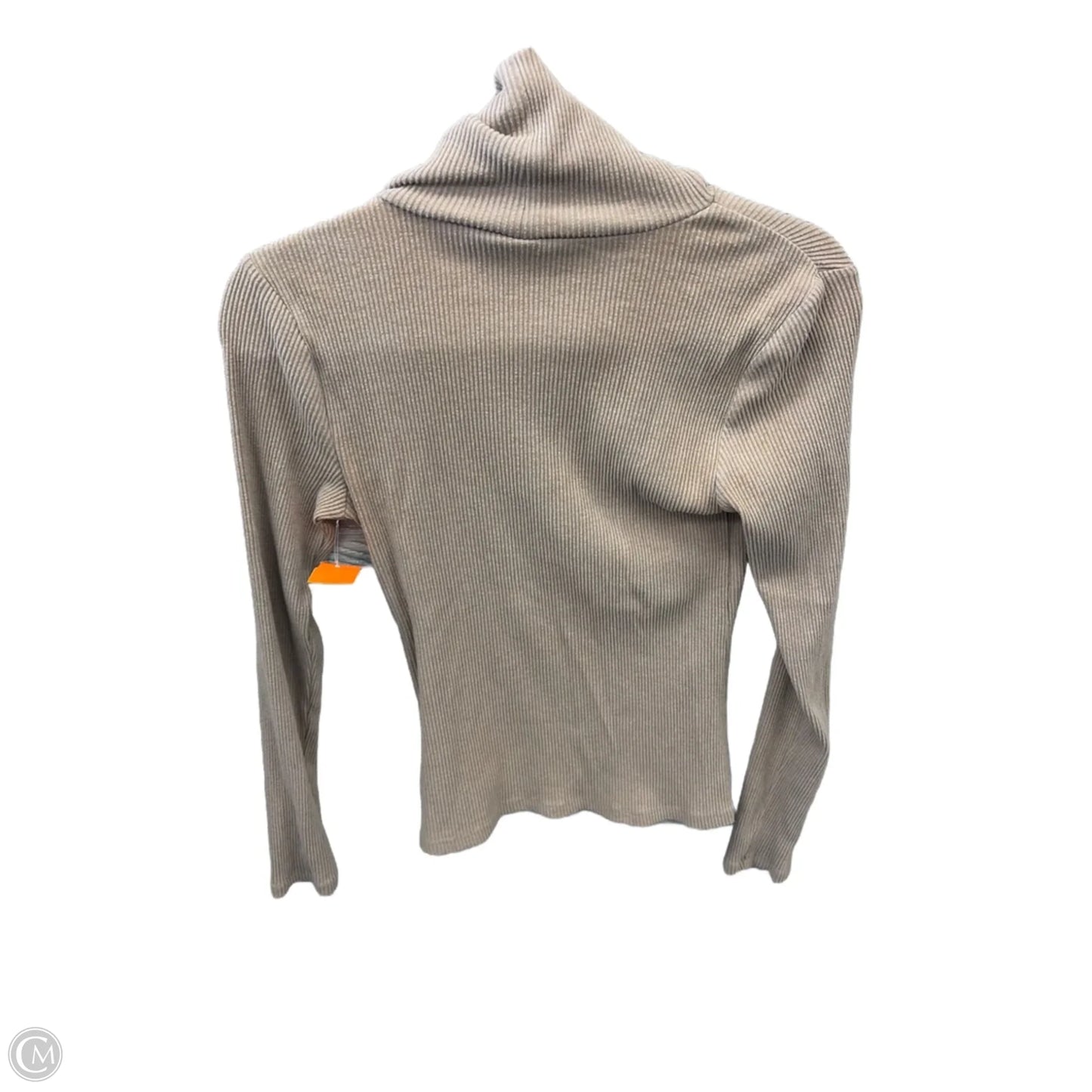 Top Long Sleeve By Old Navy In Brown, Size: M