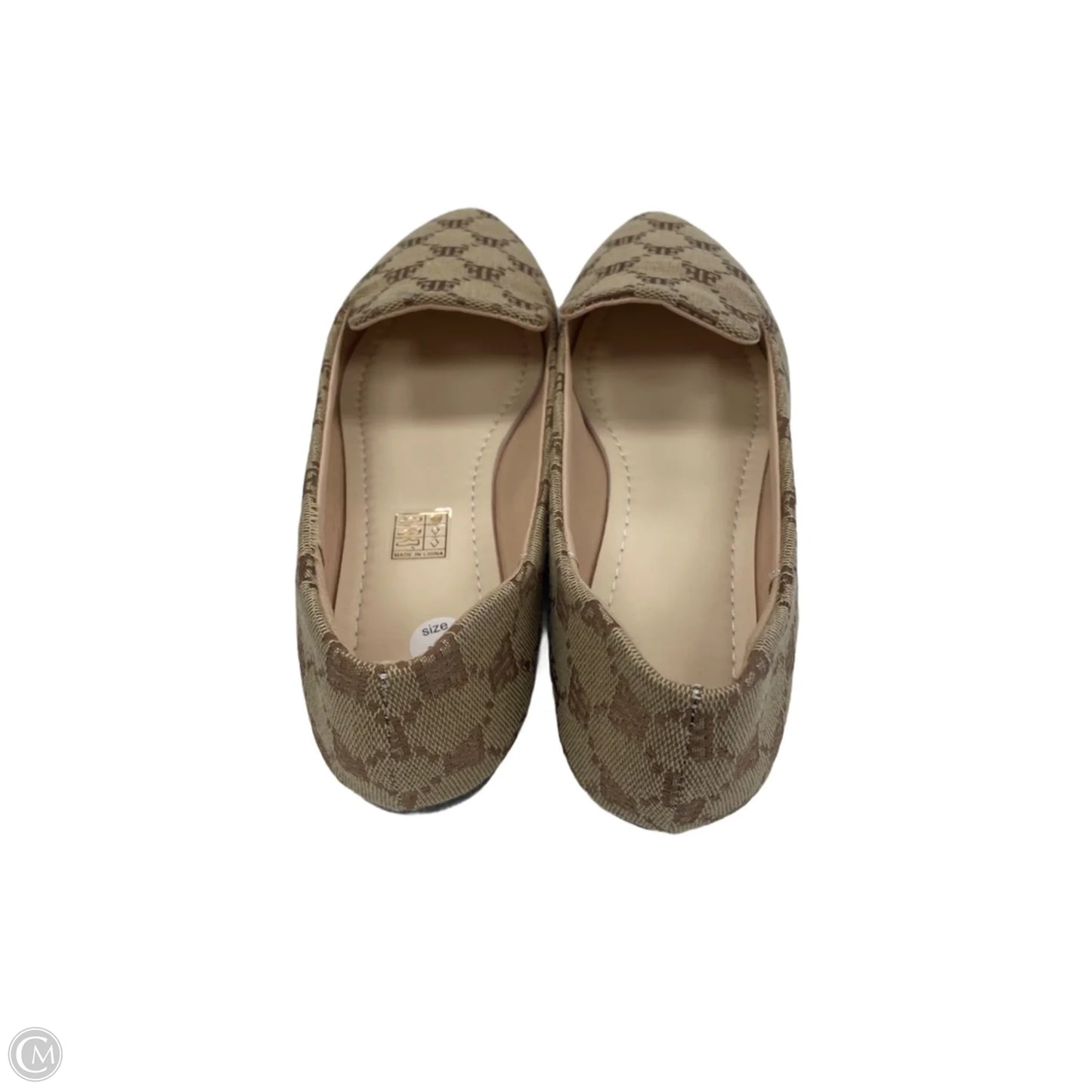 Shoes Flats By Clothes Mentor In Brown, Size: 10