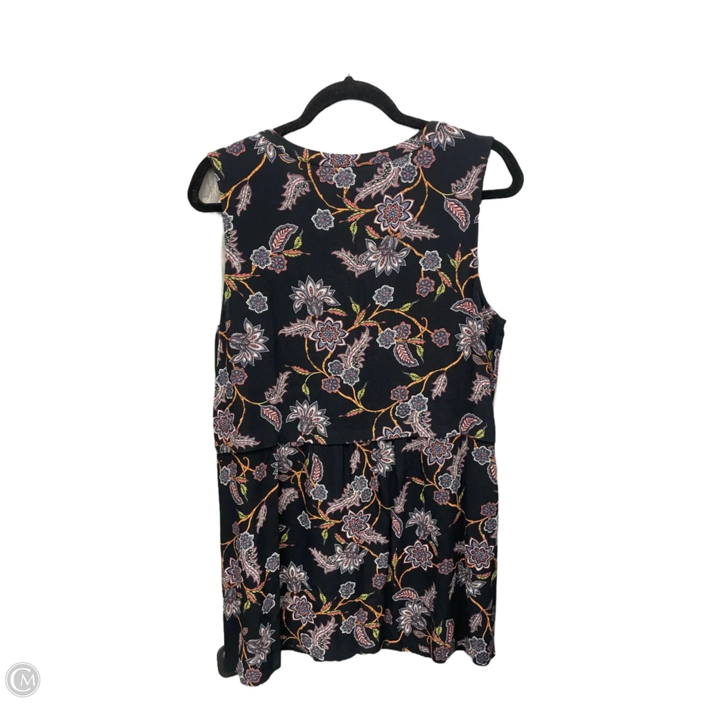 Top Sleeveless By J. Jill In Black, Size: M