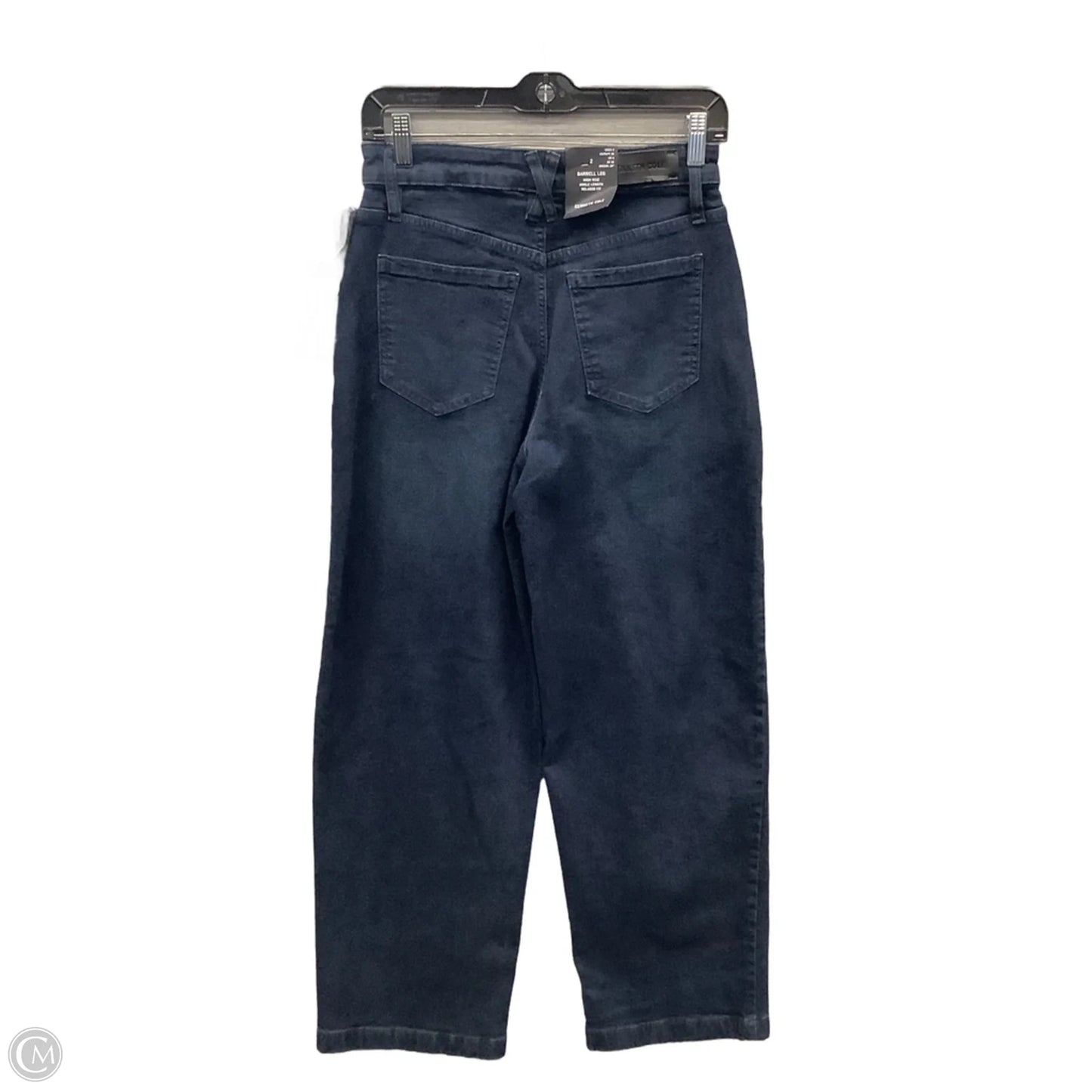 Jeans Wide Leg By Kenneth Cole In Blue Denim, Size: 2