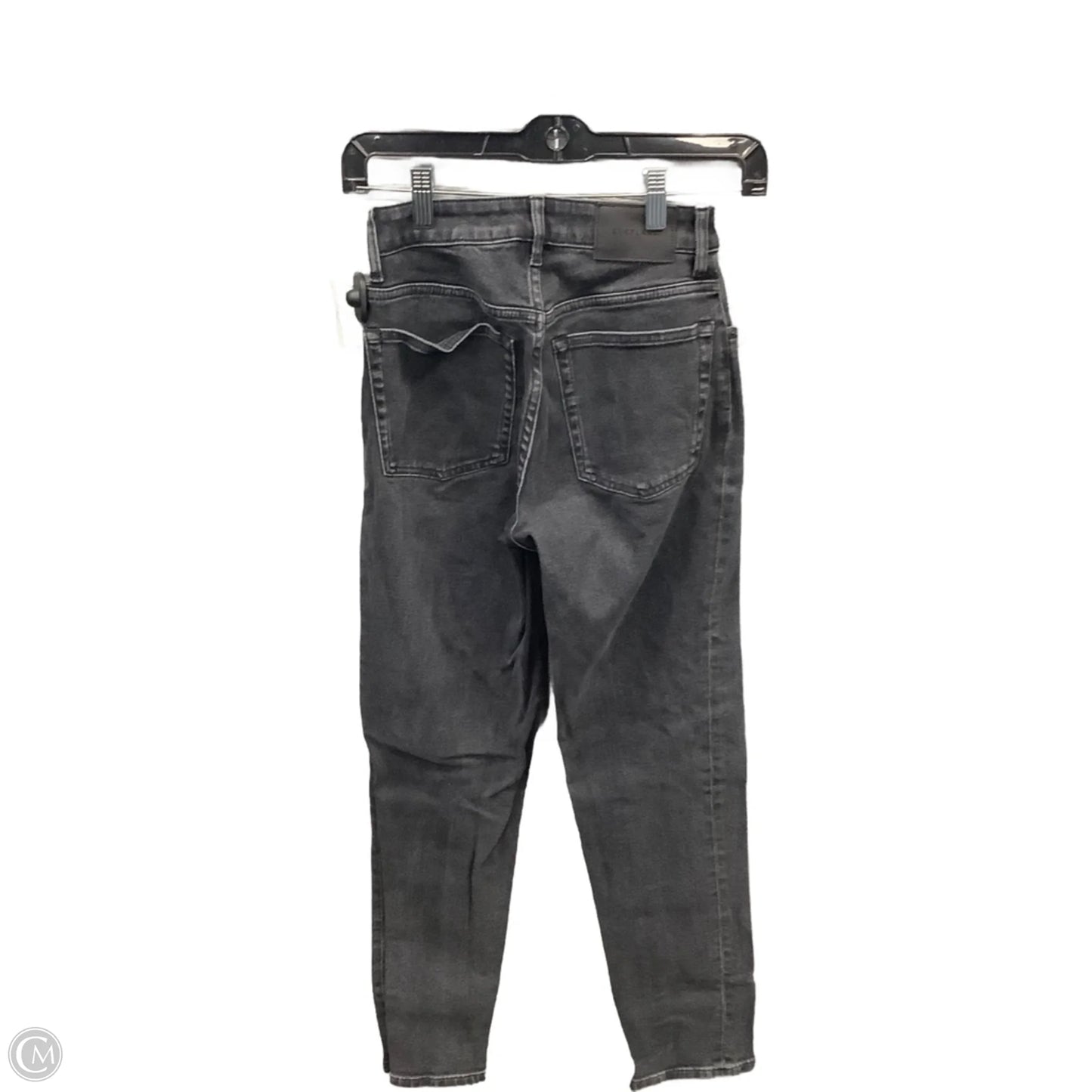 Jeans Skinny By Everlane In Black Denim, Size: 0
