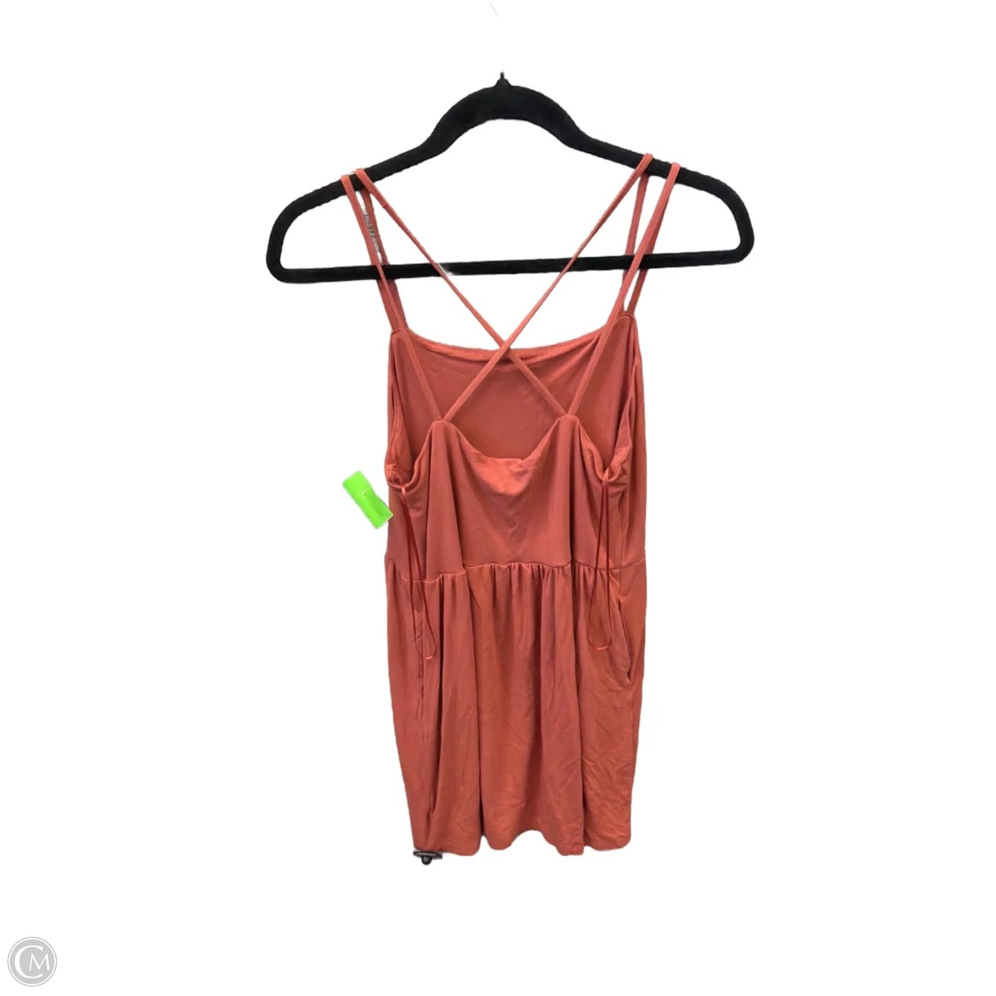 Dress Casual Midi By Old Navy In Orange, Size: S
