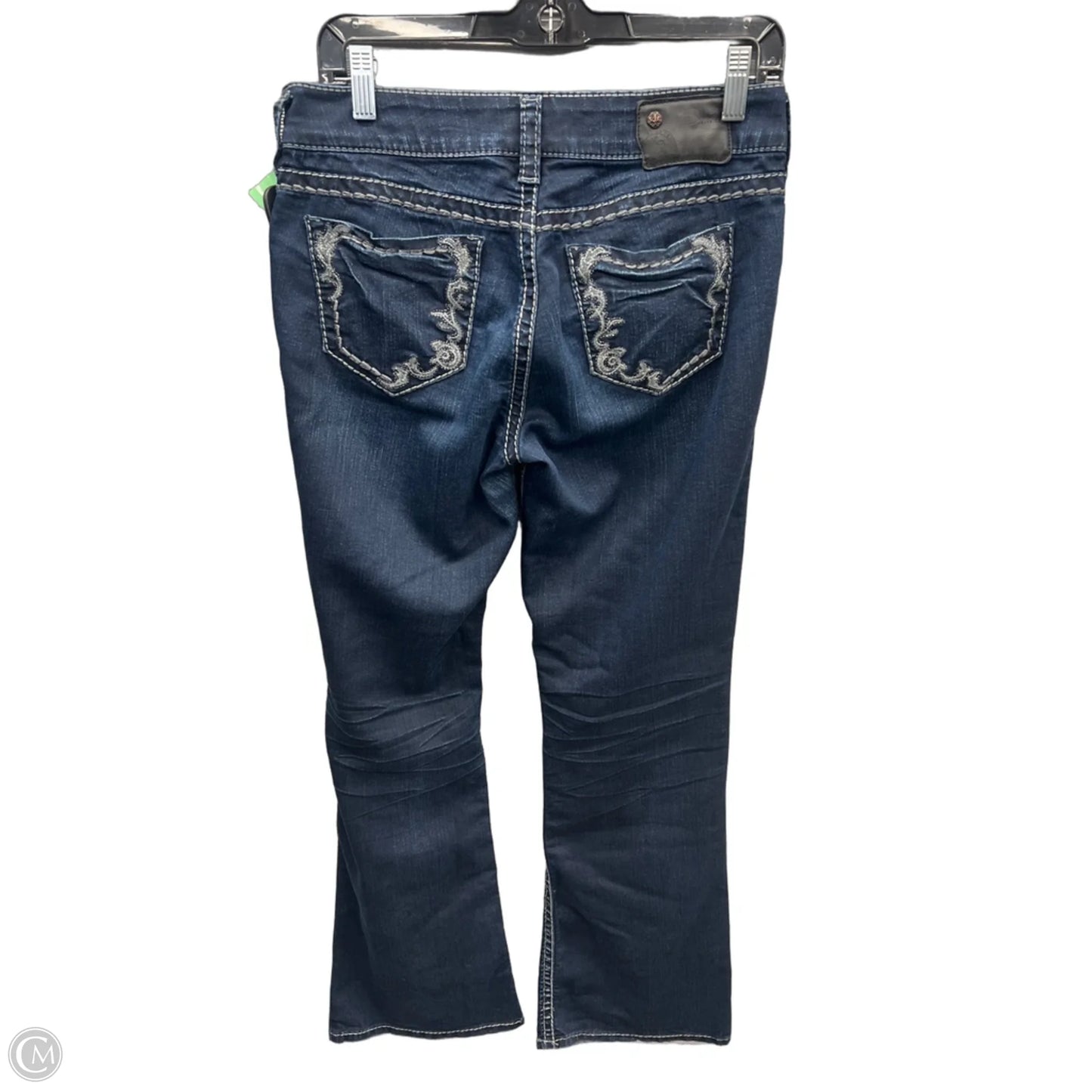 Jeans Boyfriend By Silver In Blue Denim, Size: 8