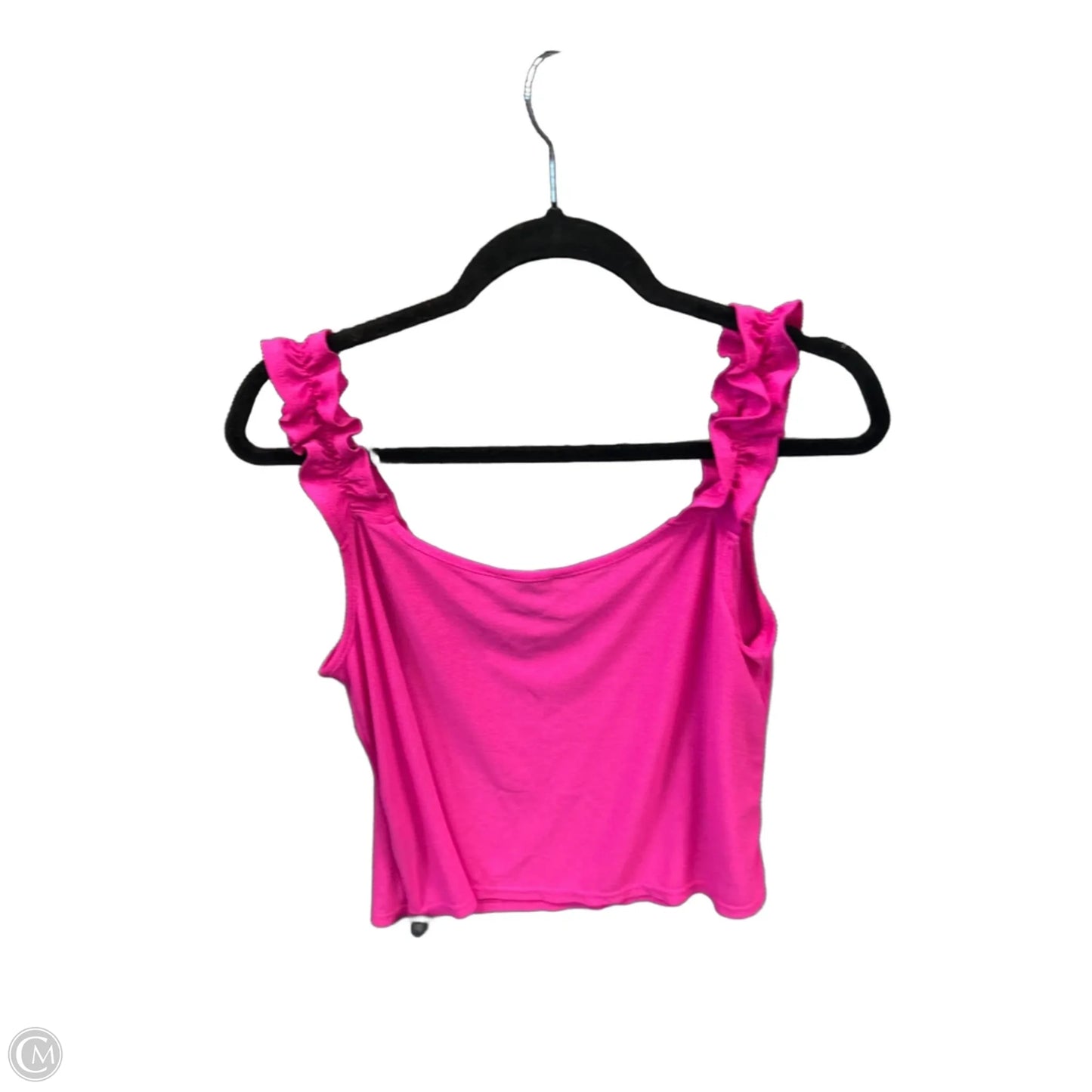 Top Sleeveless By Clothes Mentor In Pink, Size: M